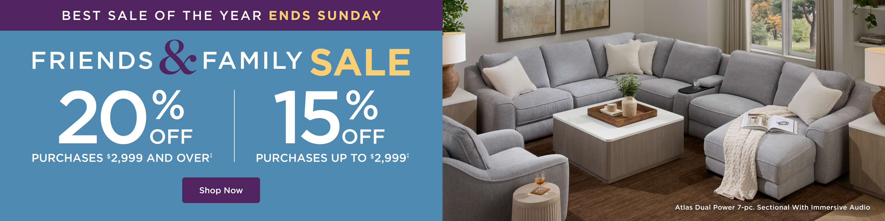 Friends & Family Sale