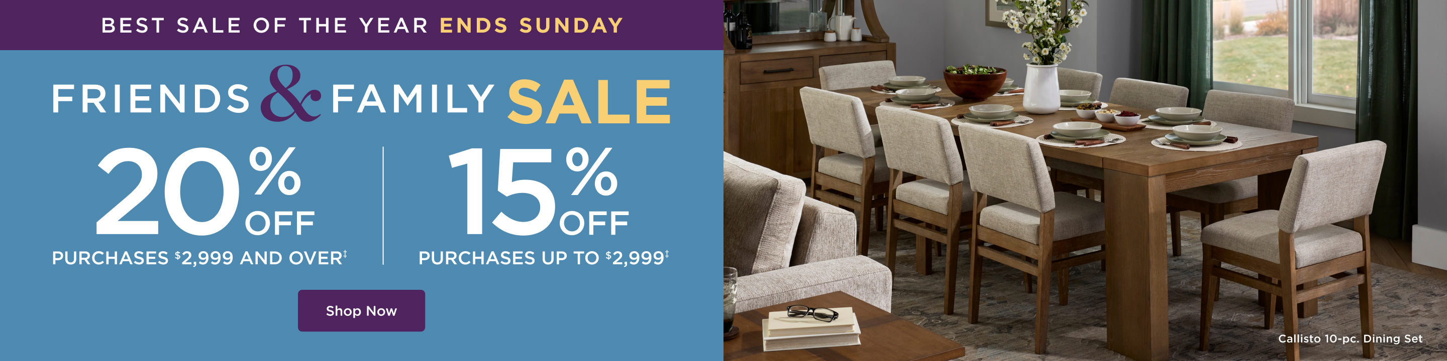 Friends & Family Sale