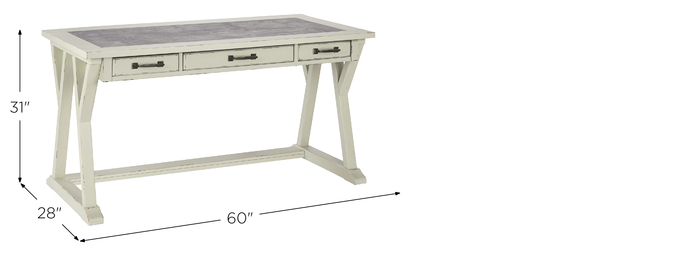 Jonileene 60" Home Office Desk Raymour & Flanigan