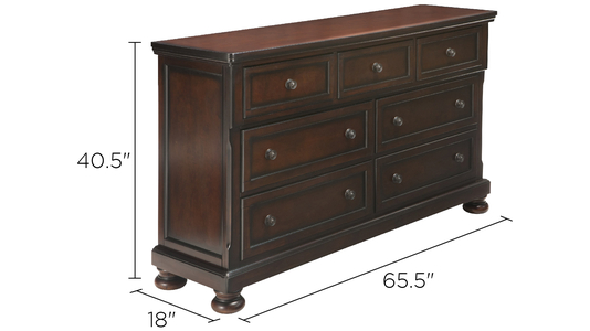 Donegan Bedroom Dresser Dimensions