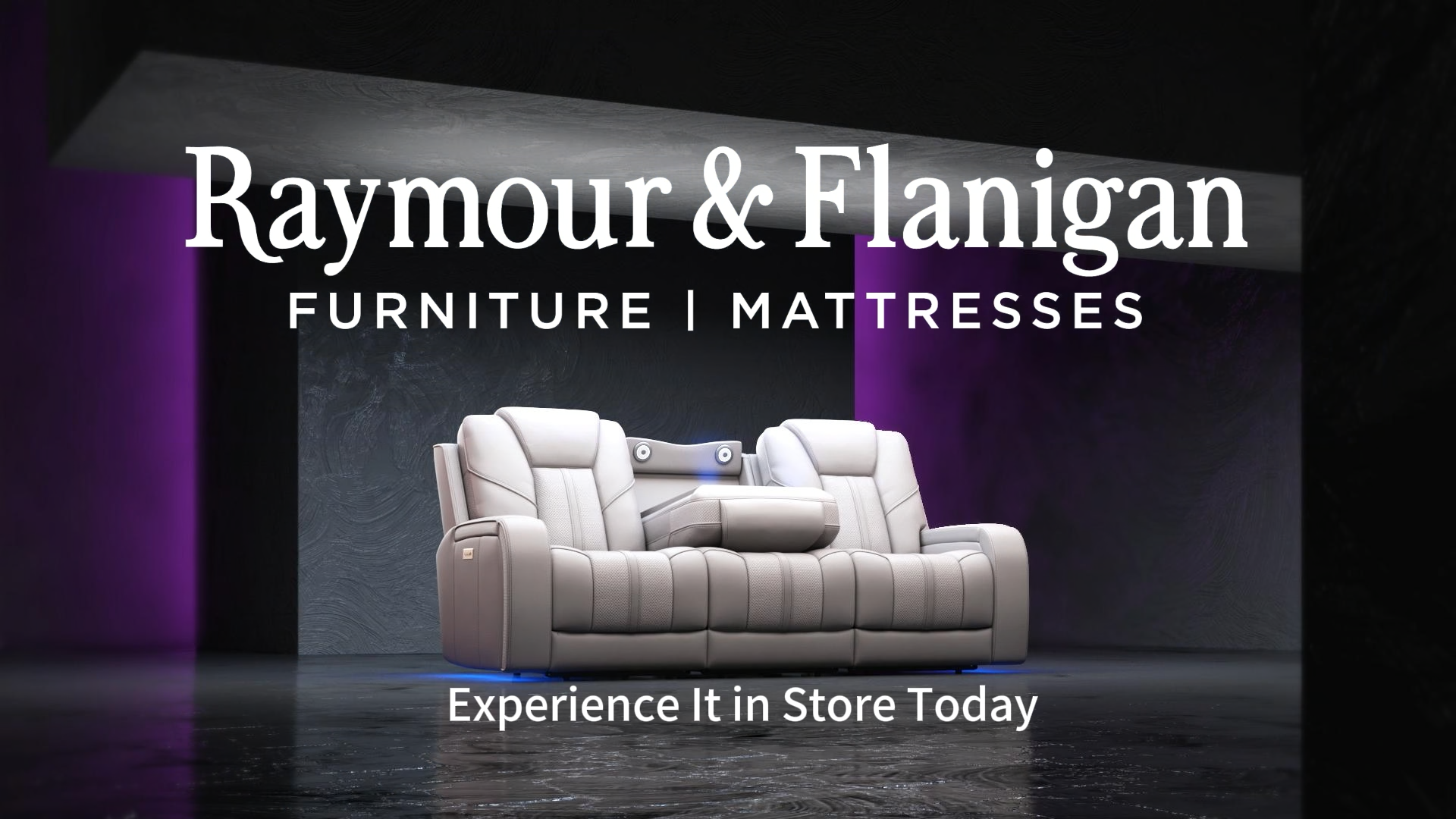 Starlight Triple Power Loveseat w/ Immersive Audio, Heat