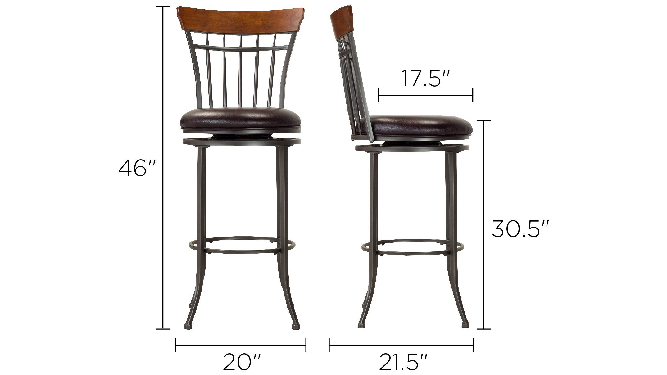 Ballinger swivel on sale chair