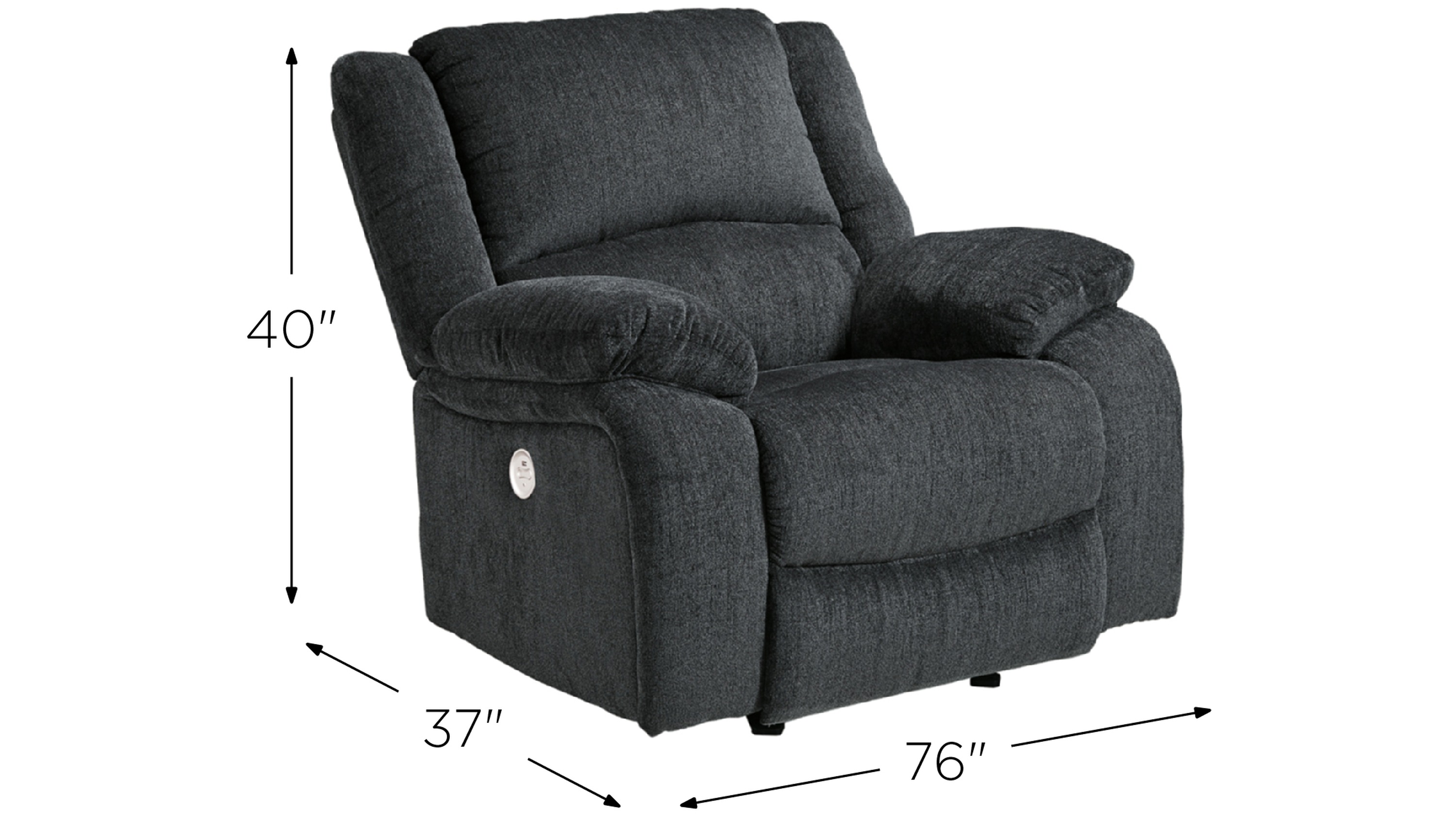 Draycoll Power Rocker Recliner Dimensions