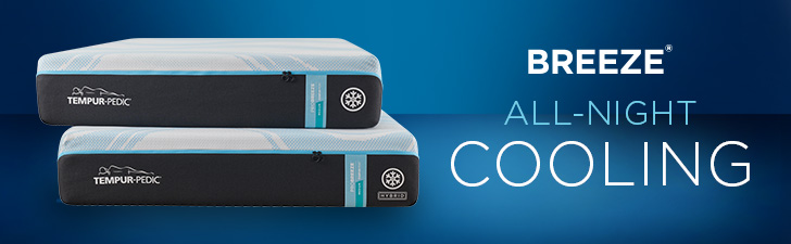Tempur-Pedic ProBreeze 2.0 Mattress Set, Low Profile