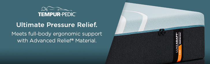 Ultimate Pressure Relief. Meets full-body ergonomic support with Advanced Relief&reg; Material.