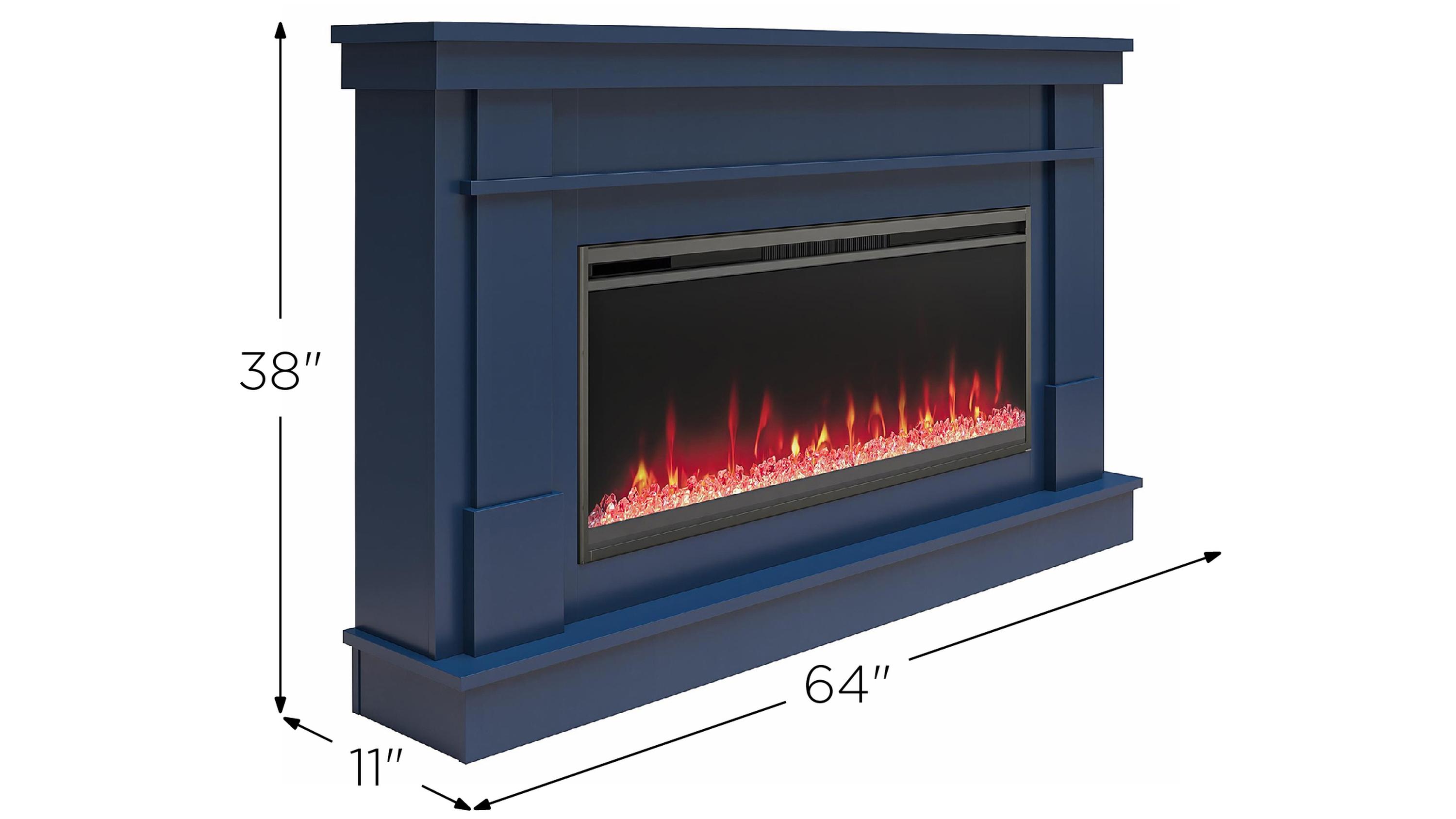 Montvale Electric Fireplace Raymour & Flanigan