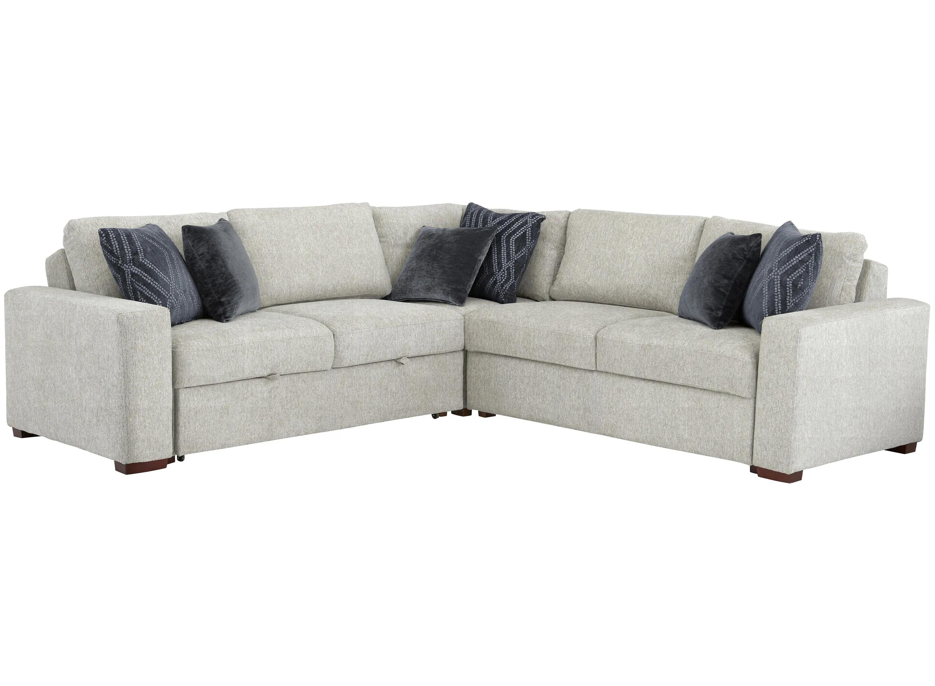 Juniper 4-pc. Reversible Pop-Up Sleeper Sectional
