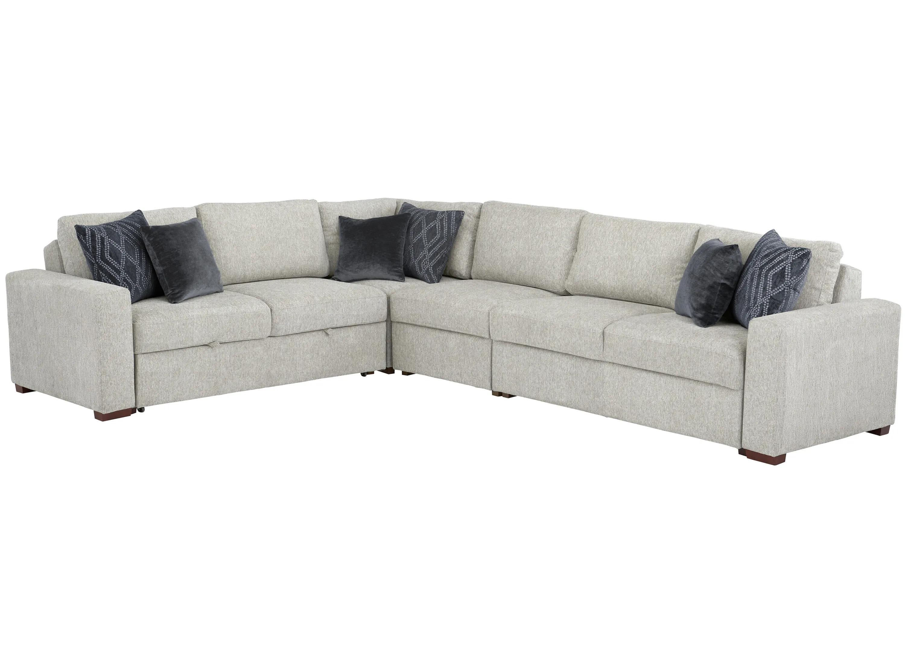 Juniper 5-pc. Reversible Pop-Up Sleeper Sectional