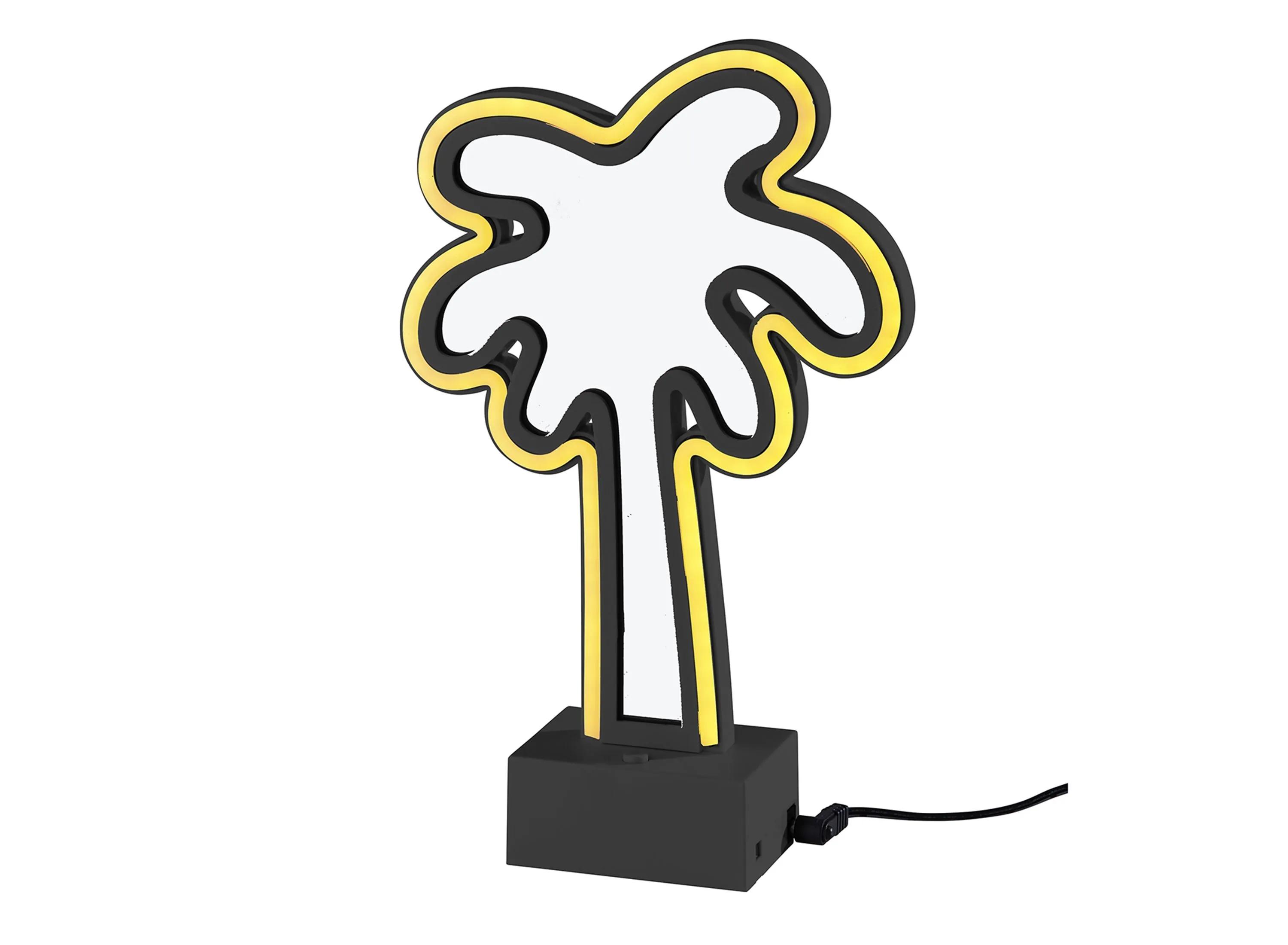 Infinity Neon Palm Tree Table/Wall Lamp