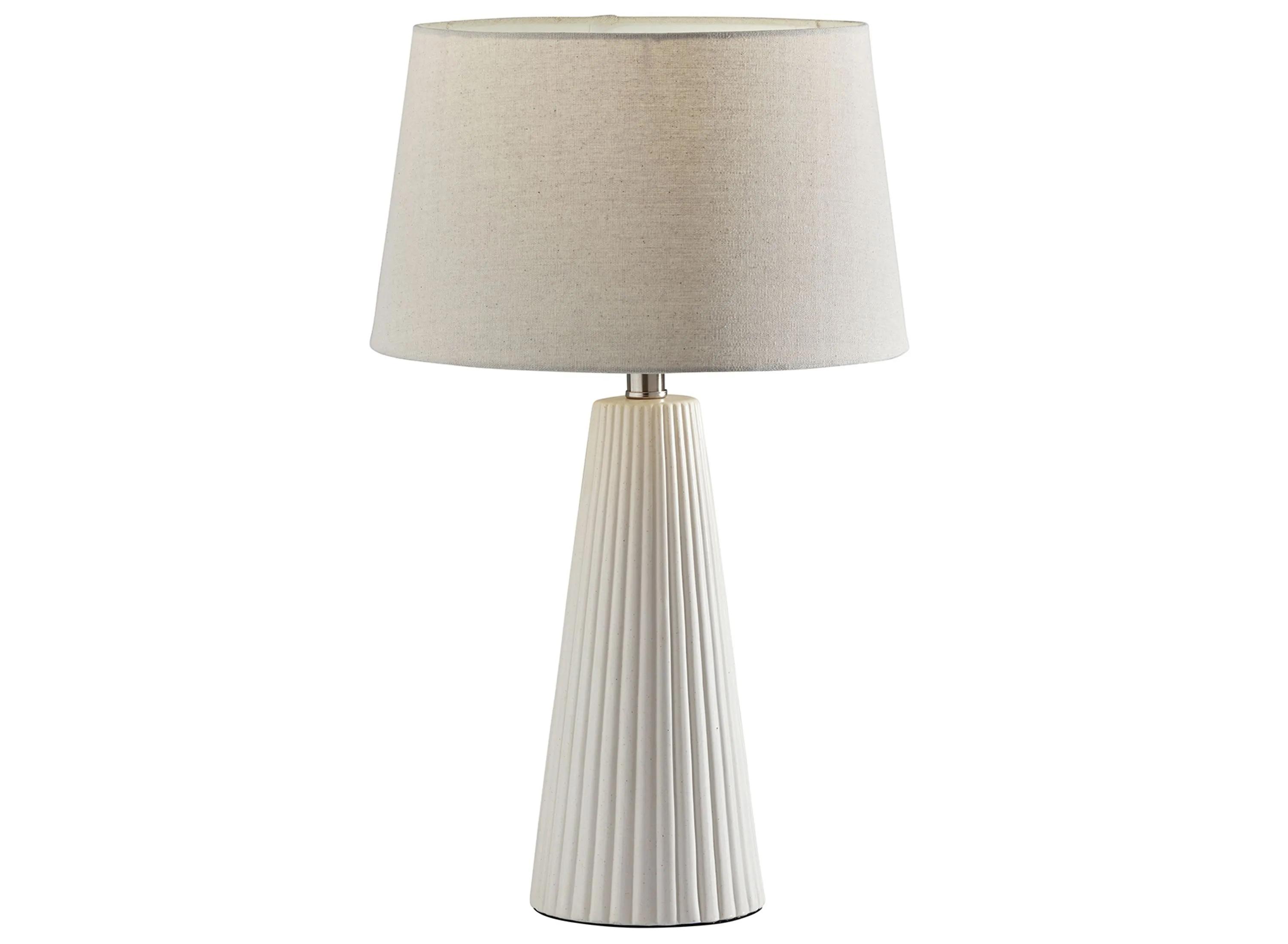 Lana Ribbed Table Lamp Set of 2