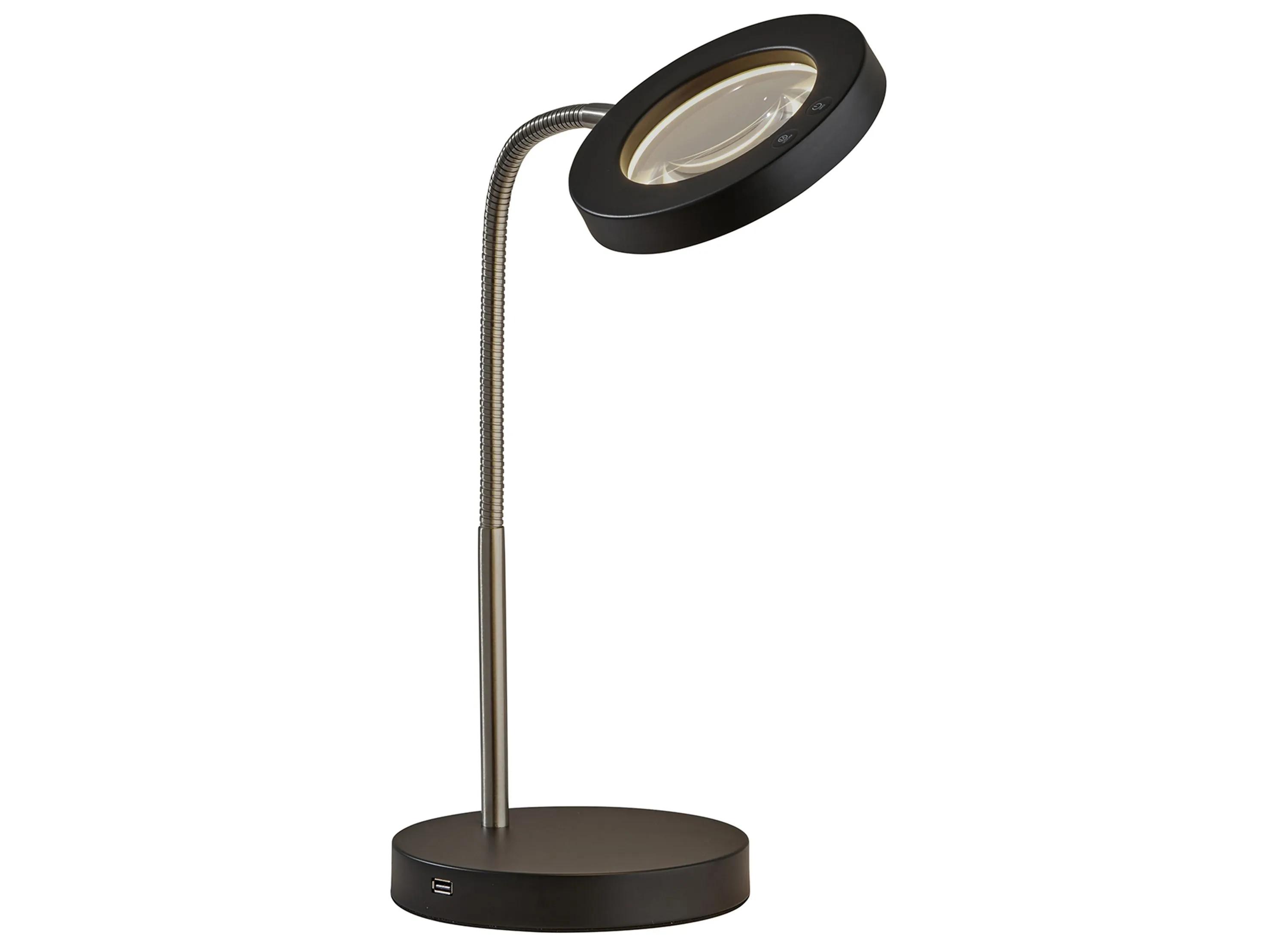 Holmes LED Magnifier Desk Lamp w/Smart Switch