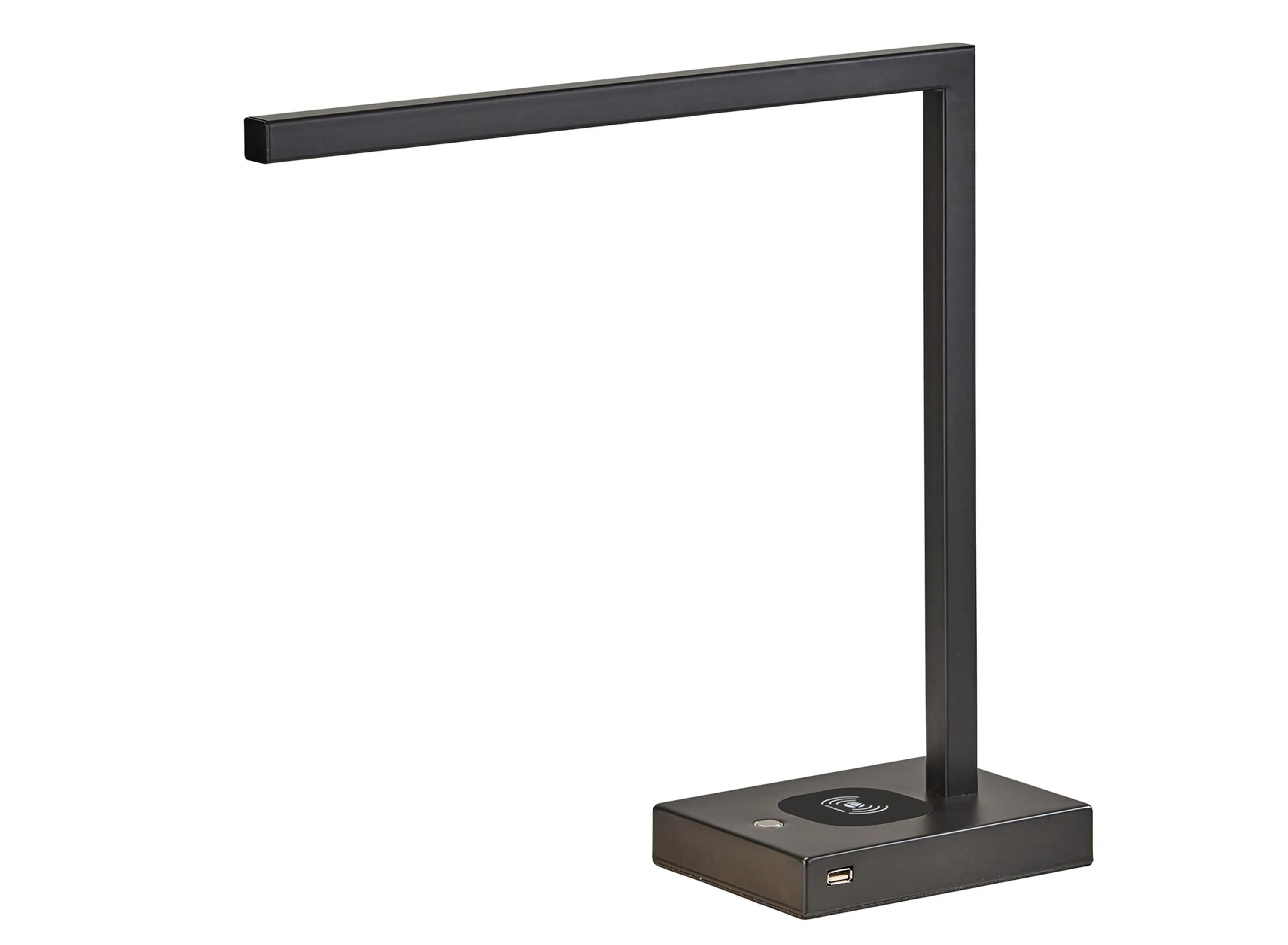 Aidan Wireless Charging LED Desk Lamp