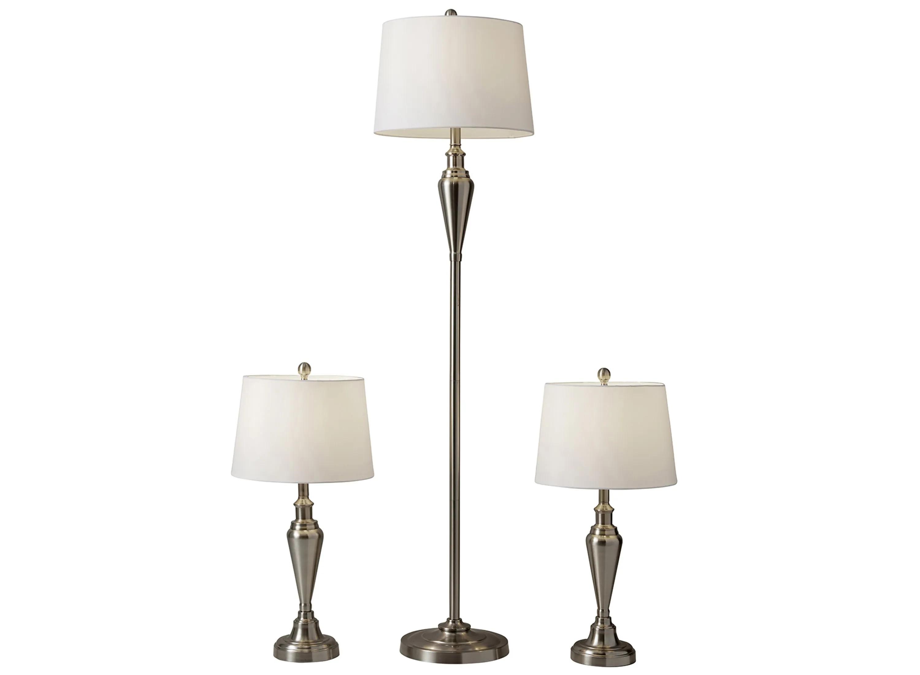 Glendale Floor and Table Lamp Set