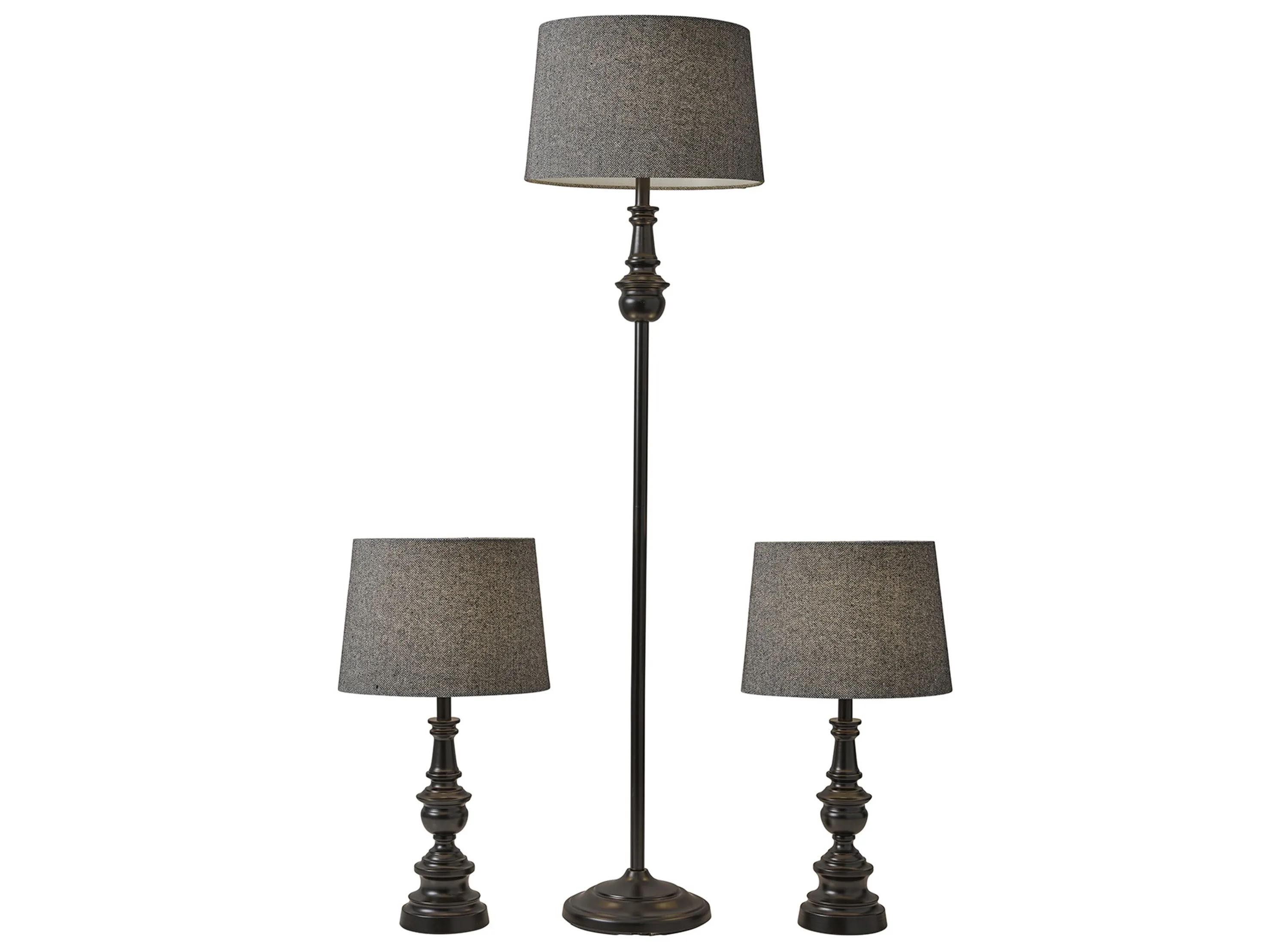 Chandler Floor and Table Lamp Set