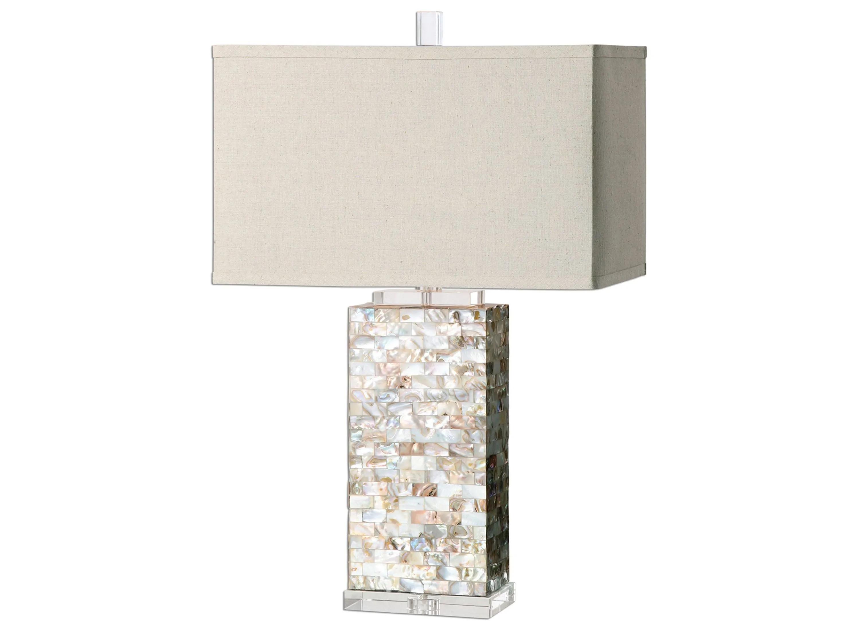 Aden Capiz Shell Lamp
