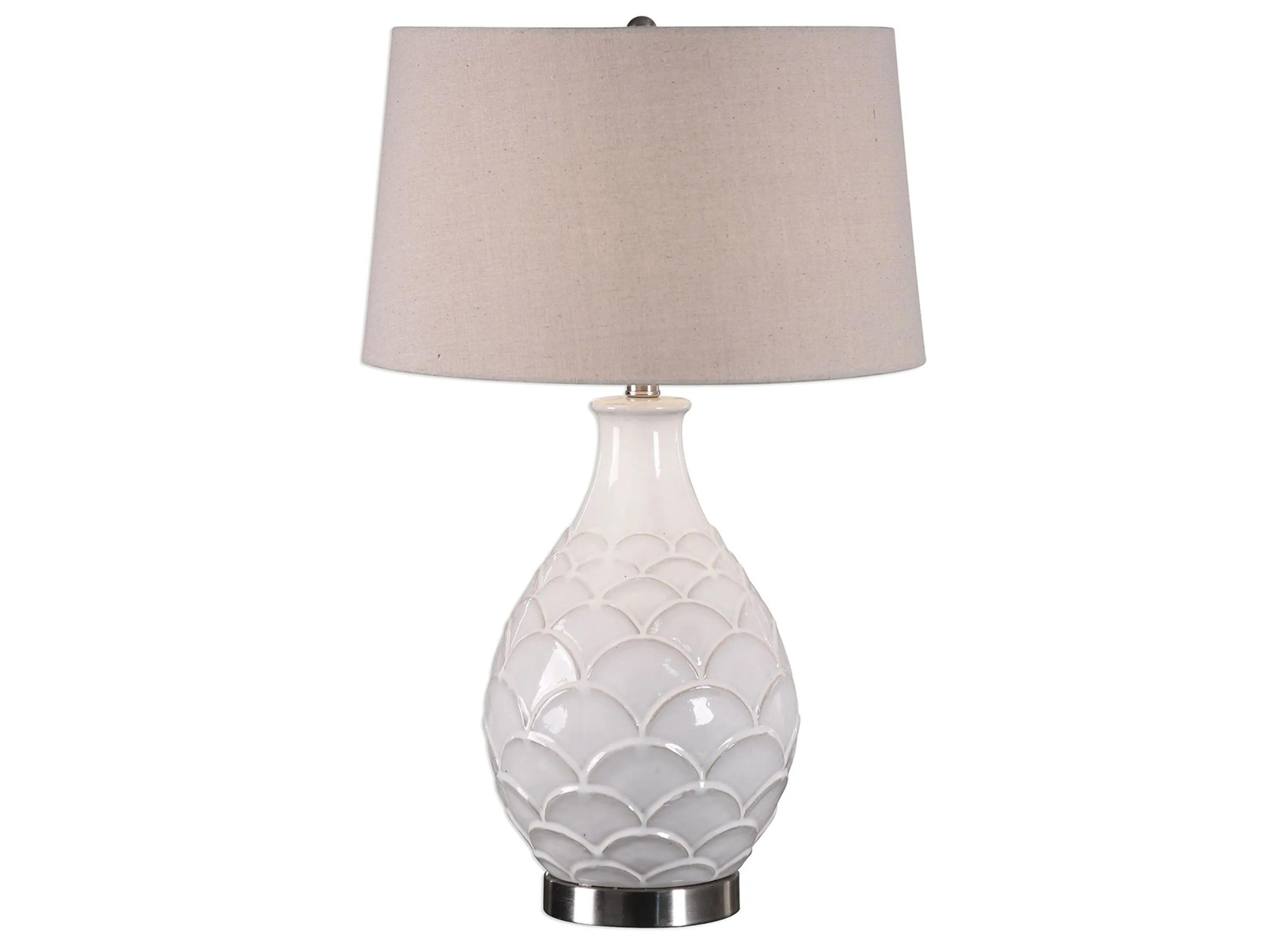 Camellia Glossed Table Lamp