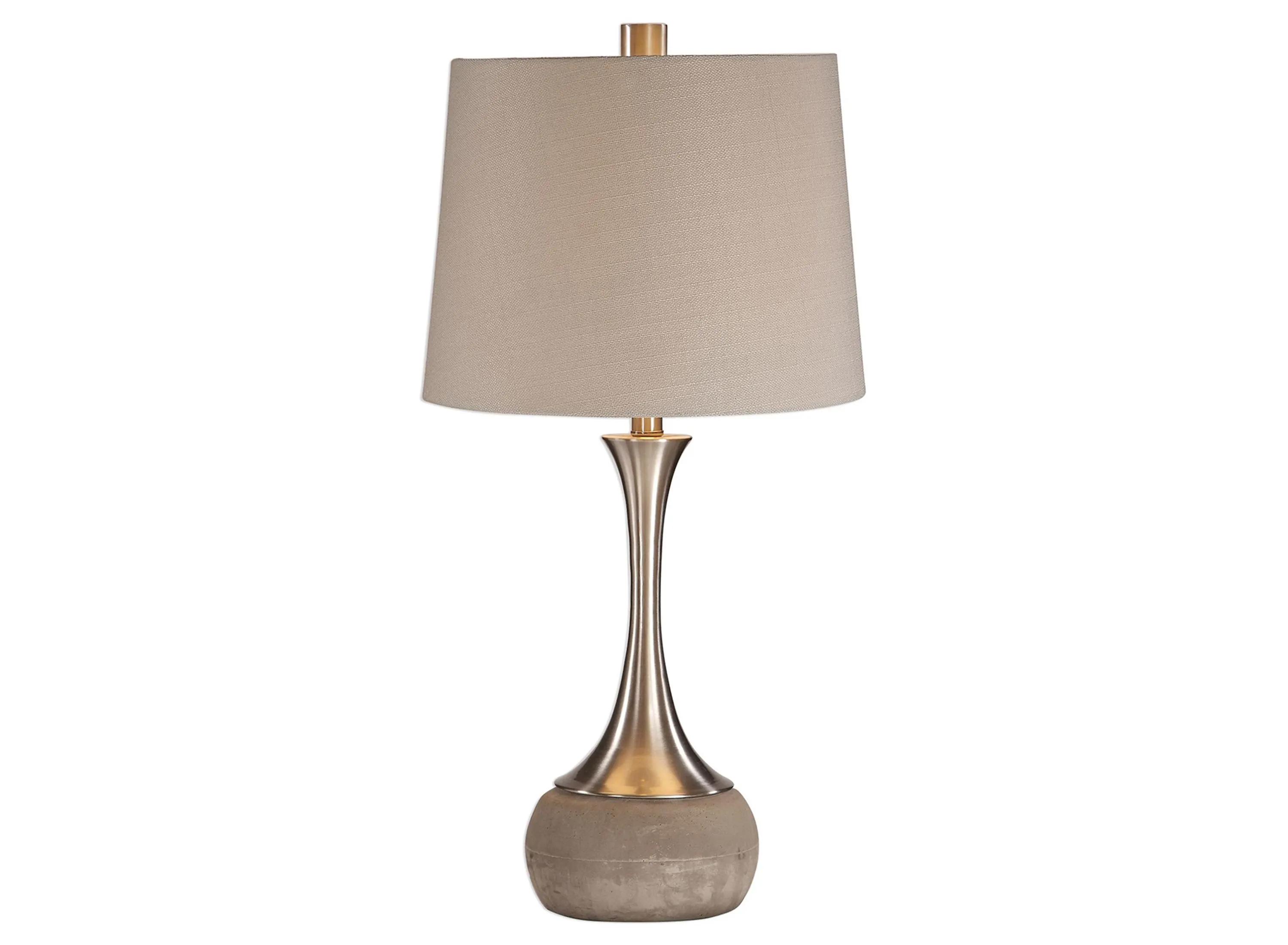 110251610 Niah Brushed Nickel Lamp sku 110251610