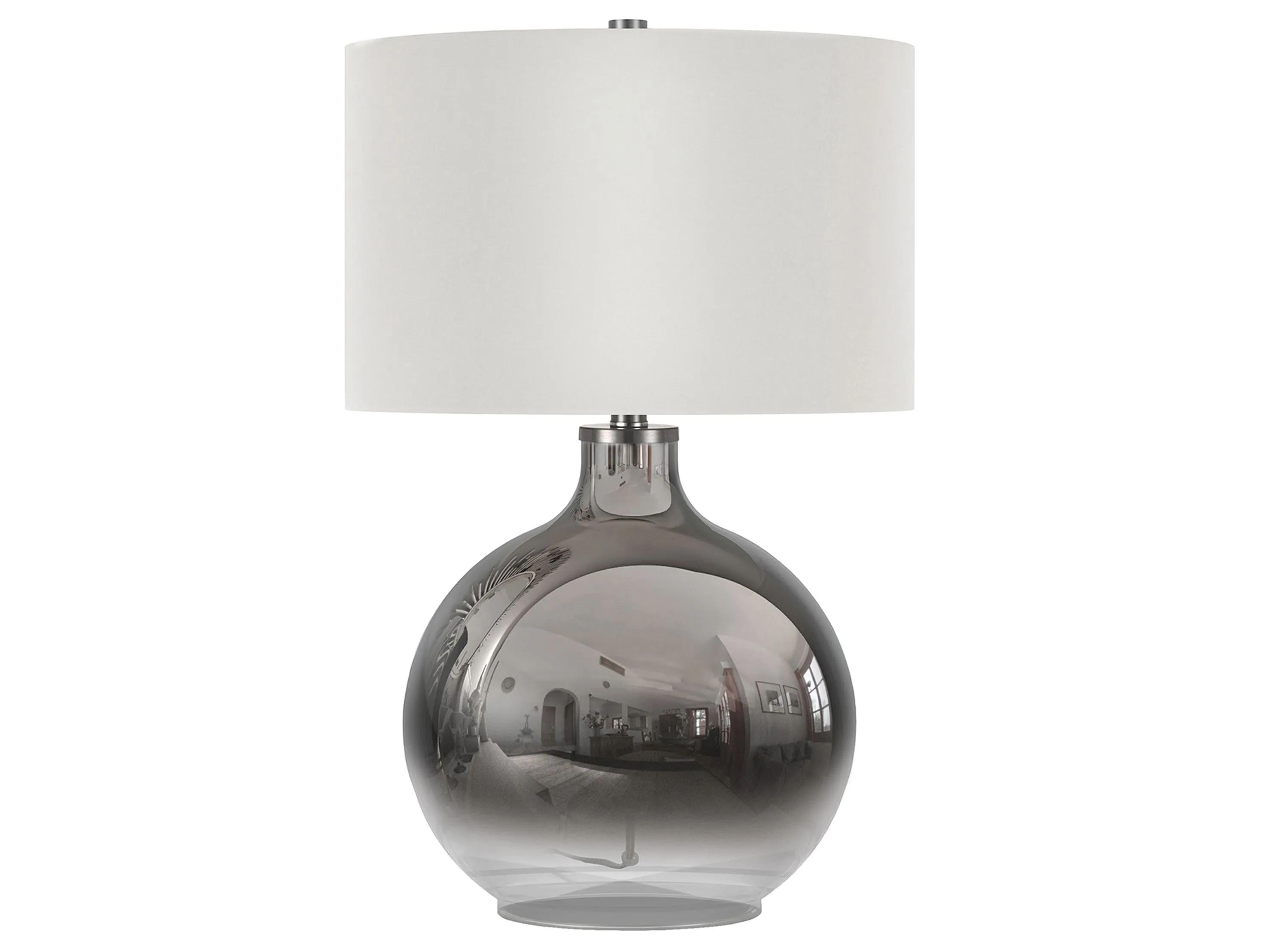 Marcas Plated Glass Table Lamp
