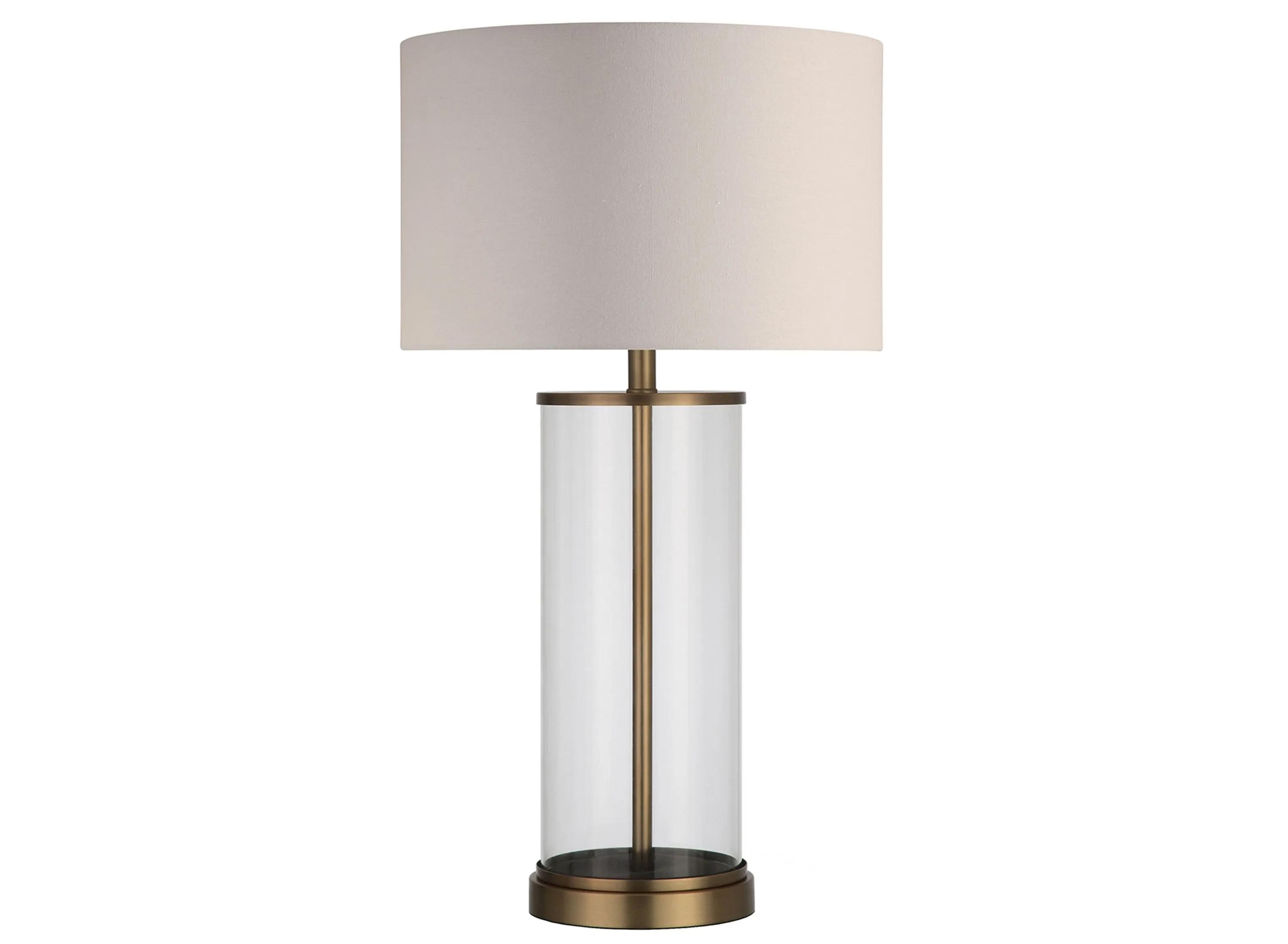 Dillan Clear Glass Table Lamp