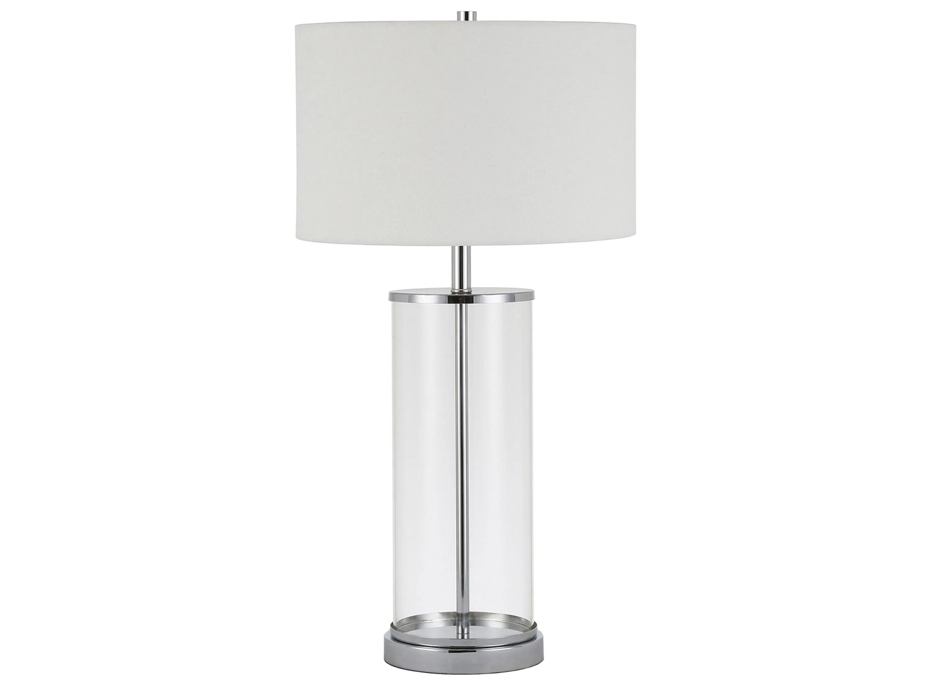 Dillan Clear Glass Table Lamp