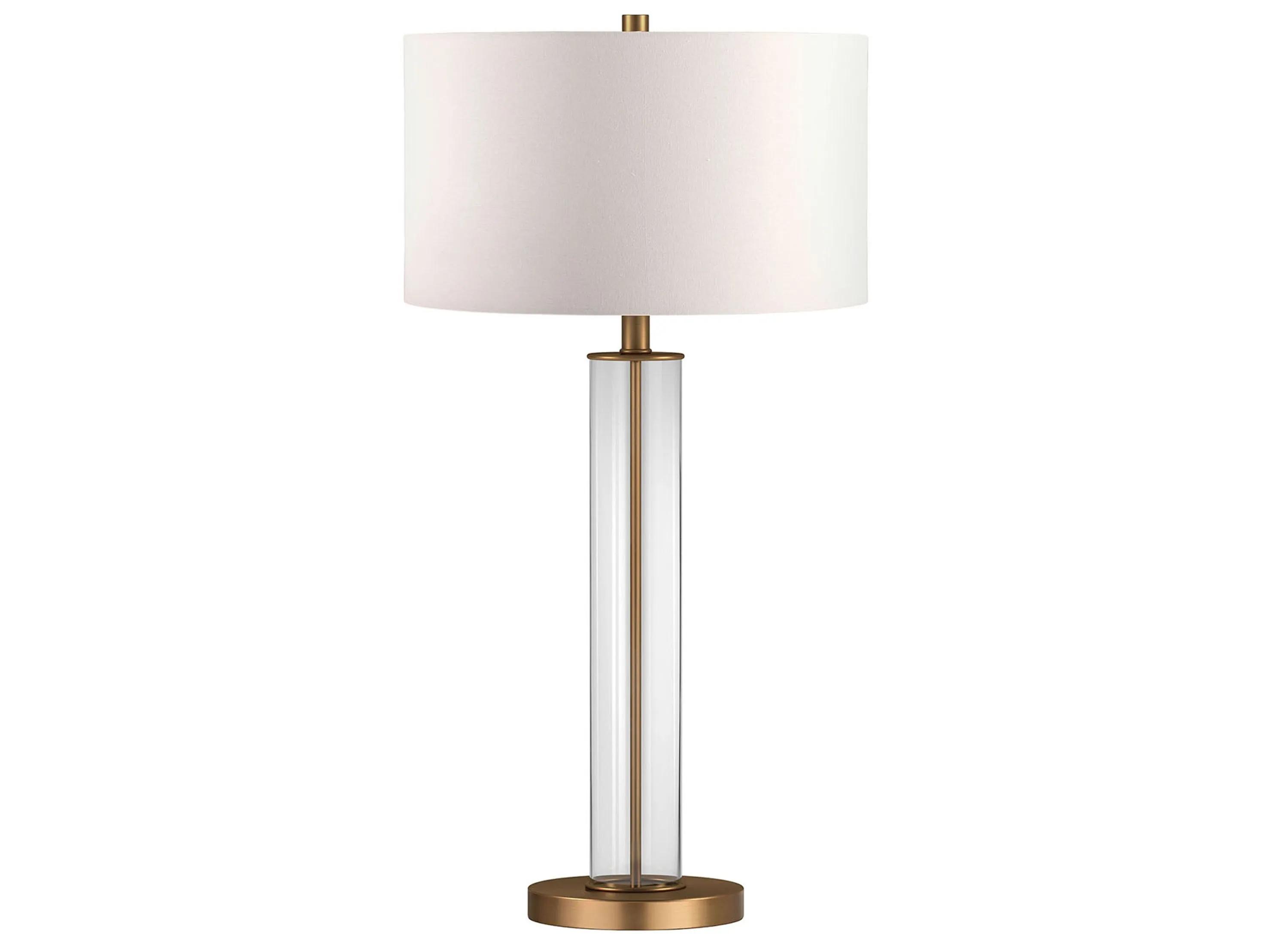 Bellamy Clear Glass Table Lamp