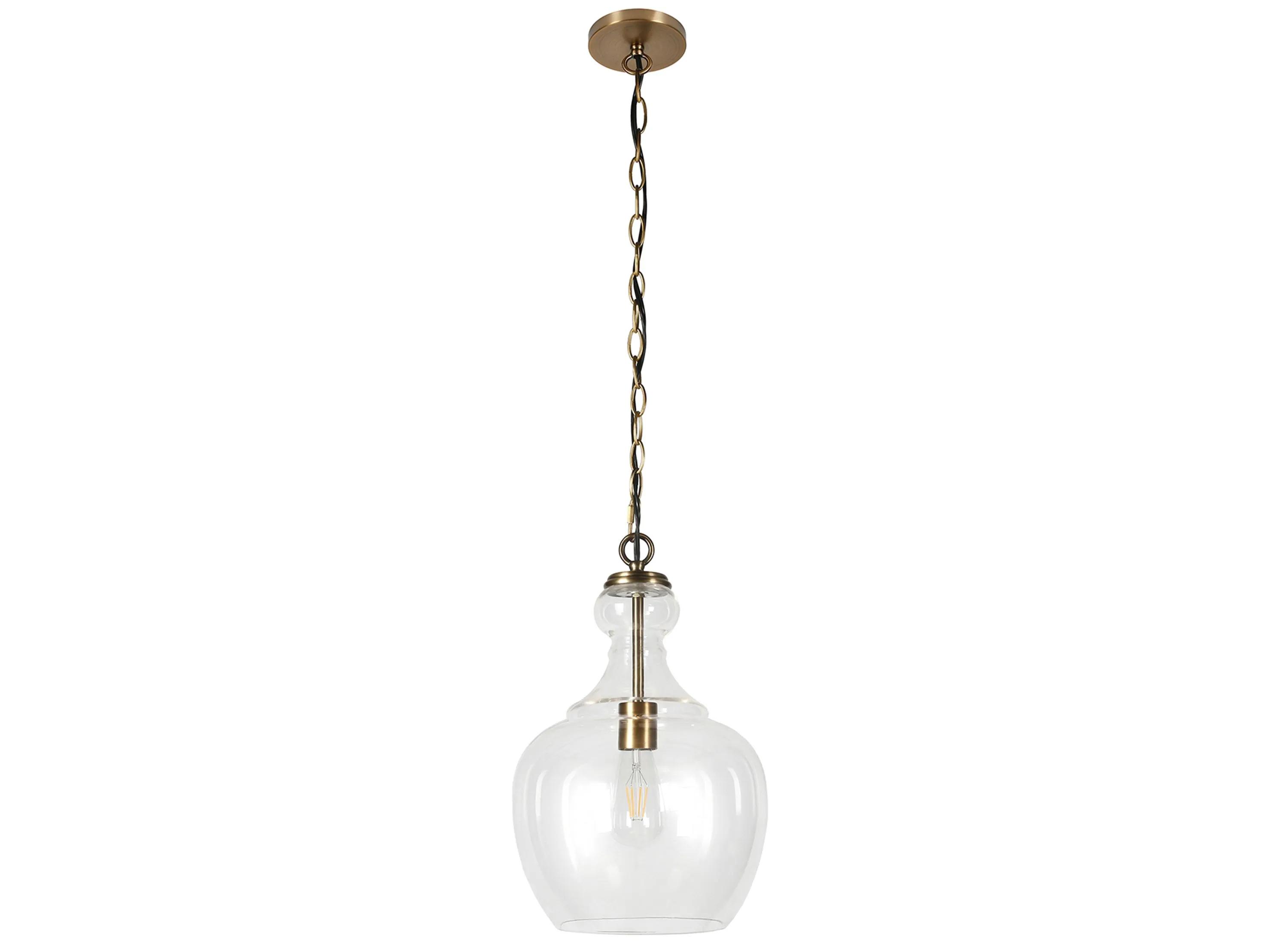 Santos Clear Glass Pendant