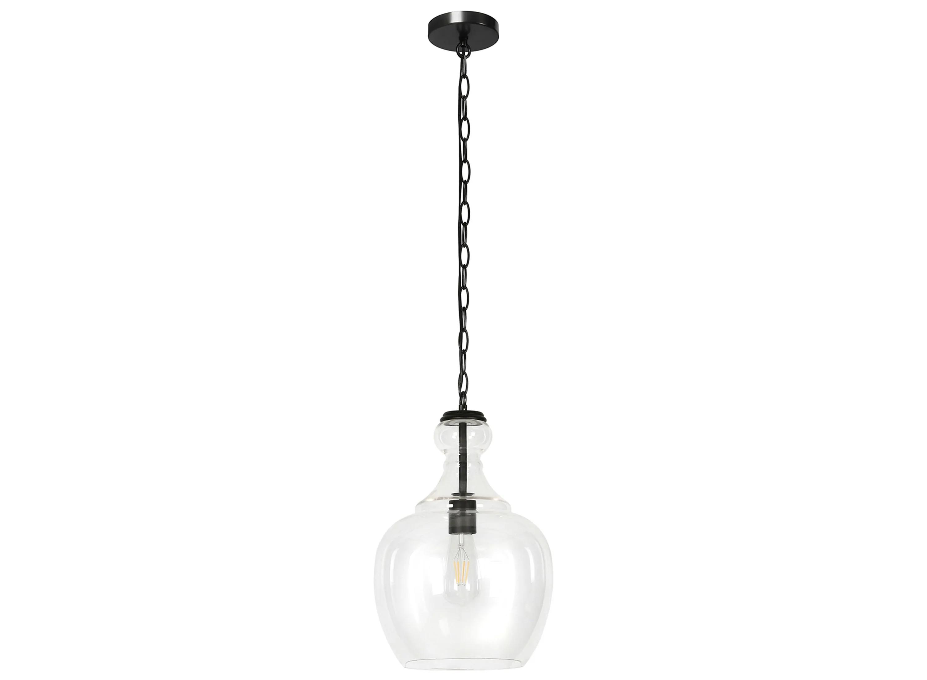 Santos Clear Glass Pendant