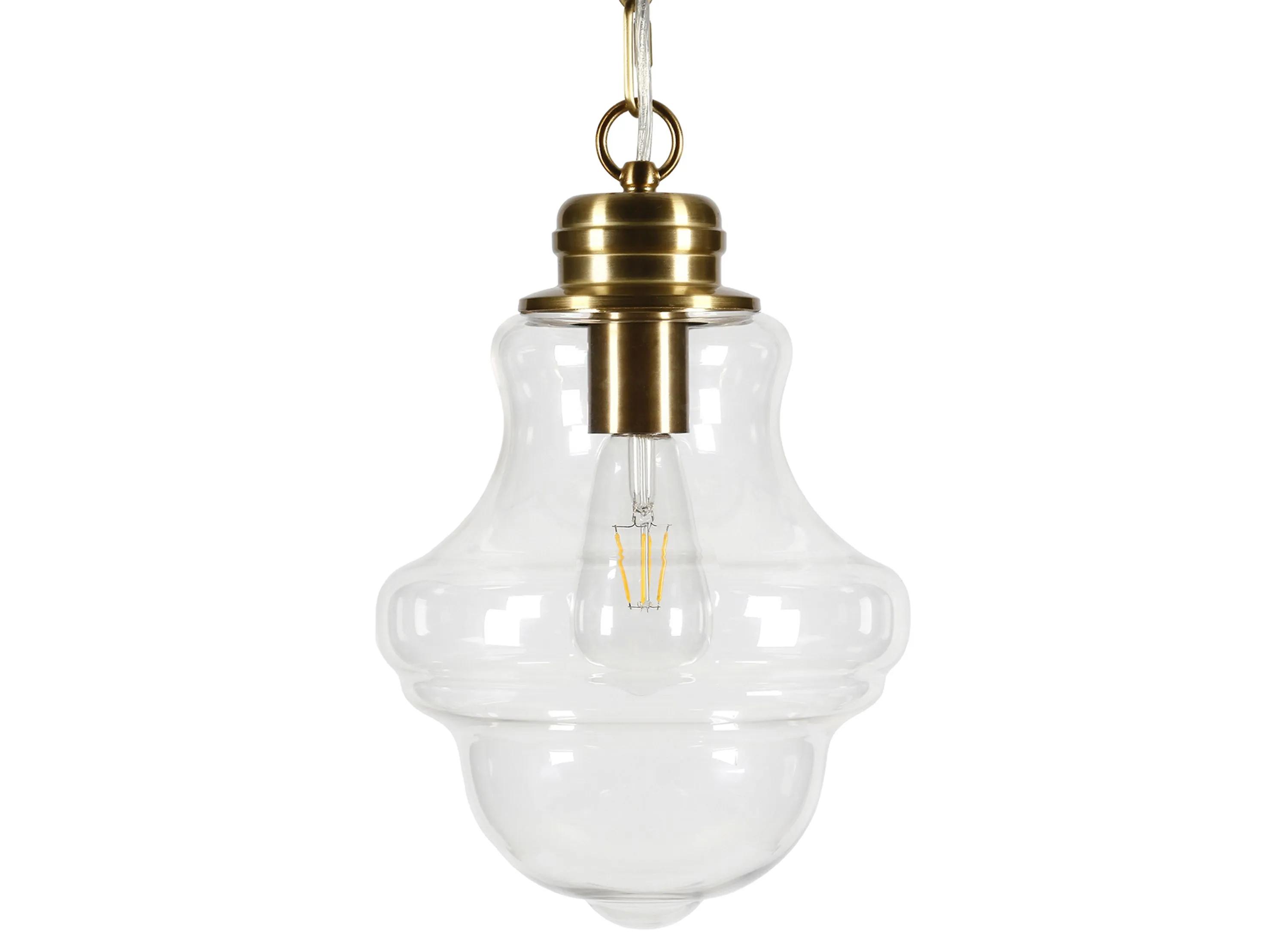 Isidora Clear Glass Pendant