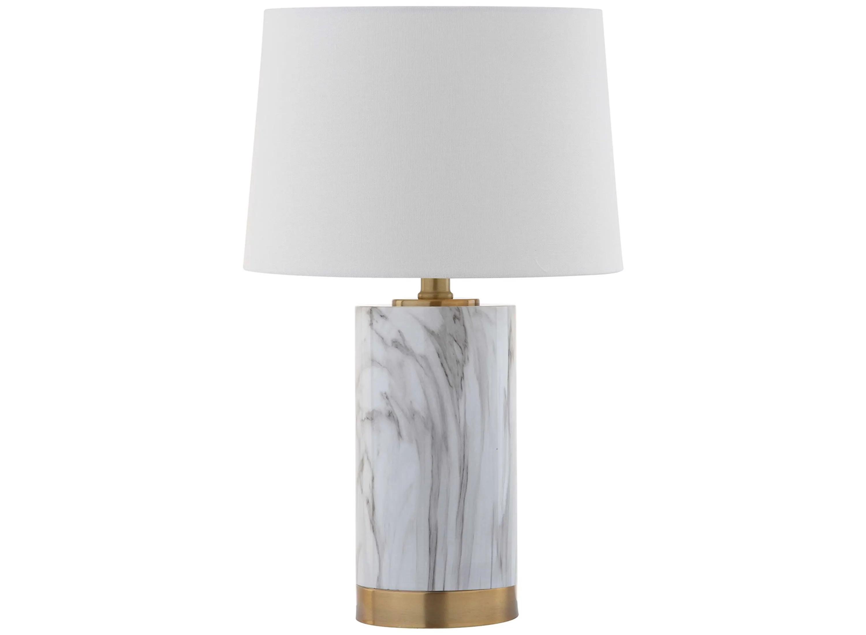 Safavieh Clarabel Marble 18.25" Table Lamp