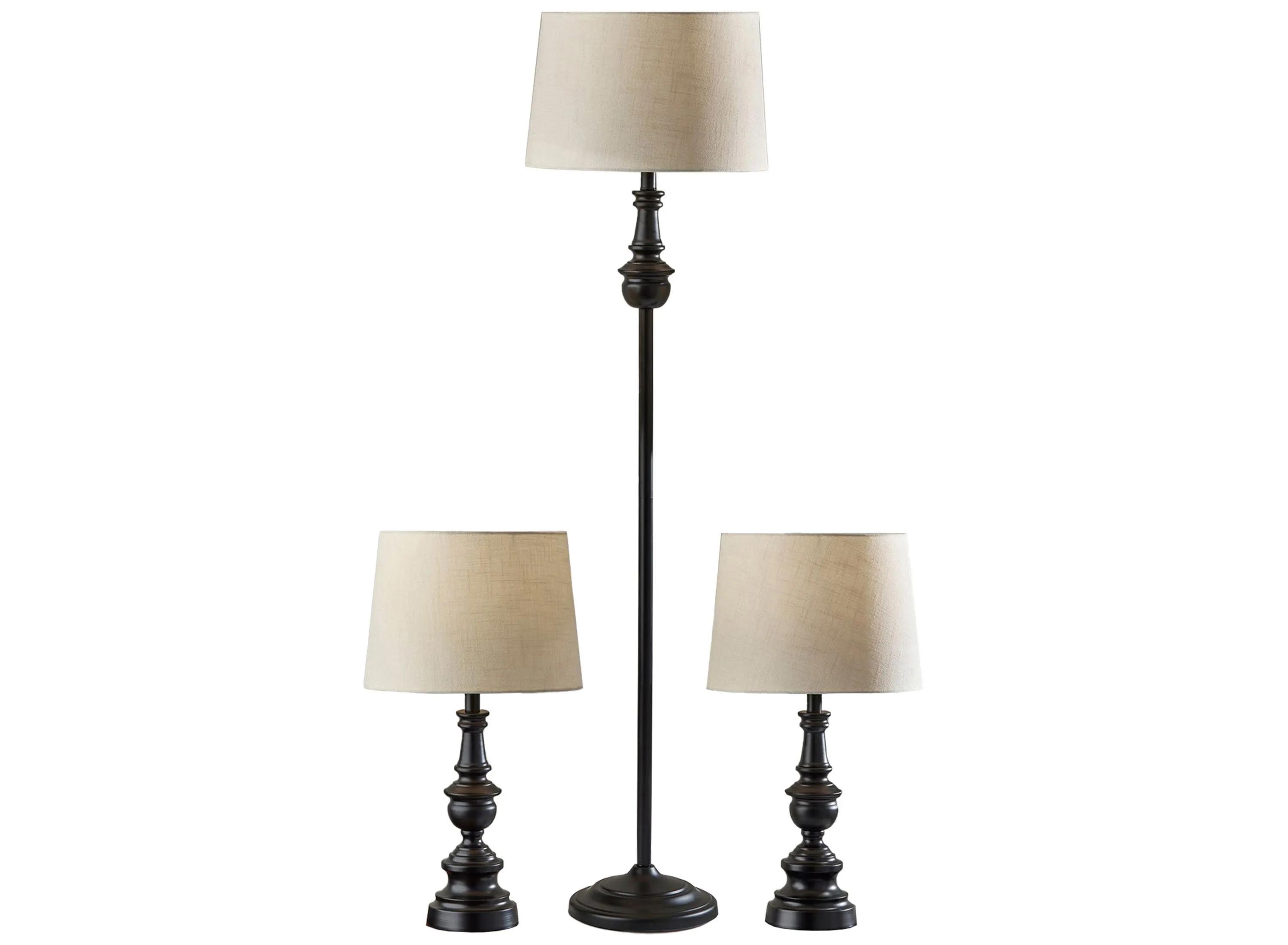Chandler Floor and Table Lamp Set