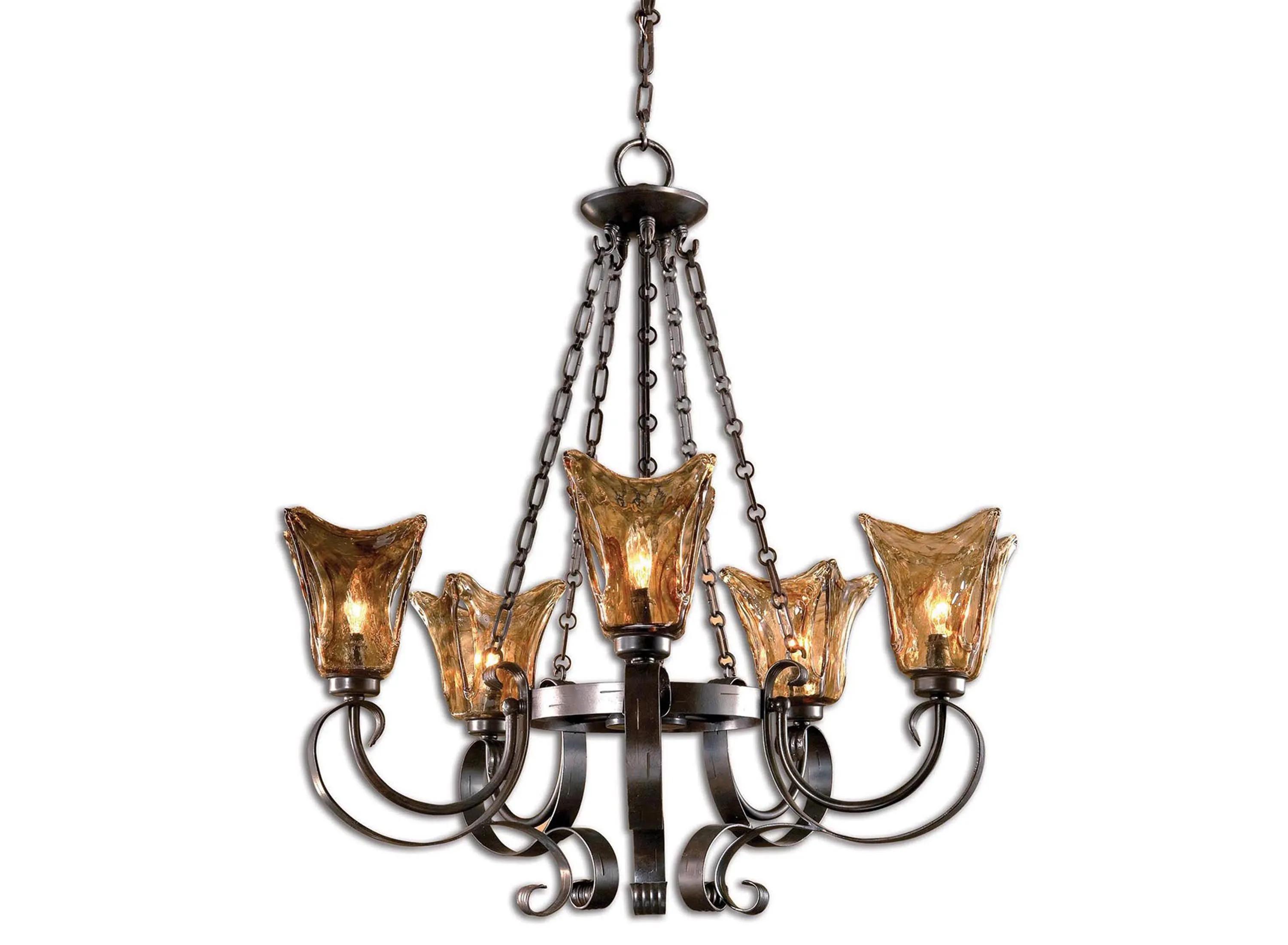 Vetraio Five-Light Chandelier