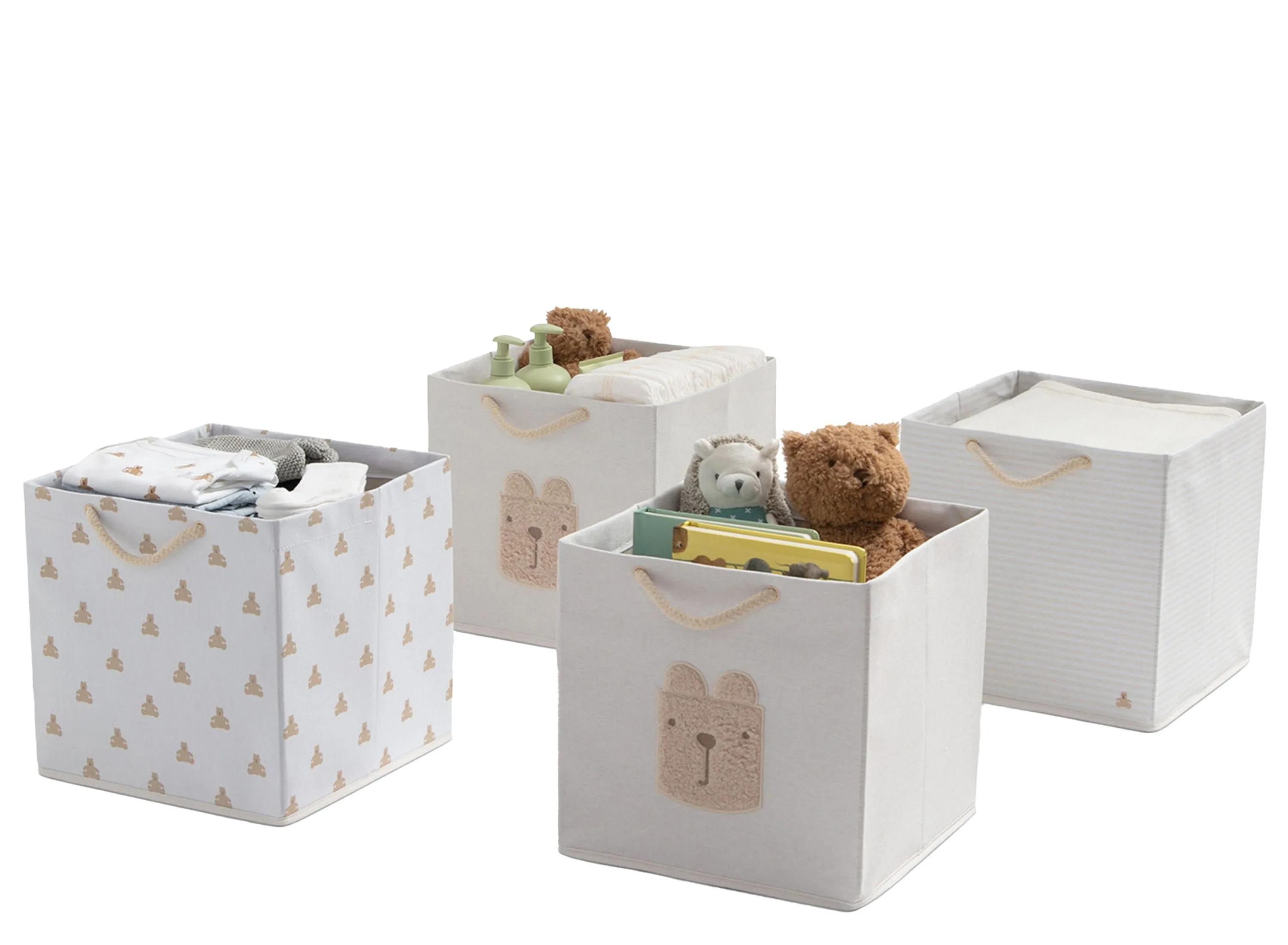 118281550 BabyGap 4-Pack Storage Bins with Handles by Delta  sku 118281550