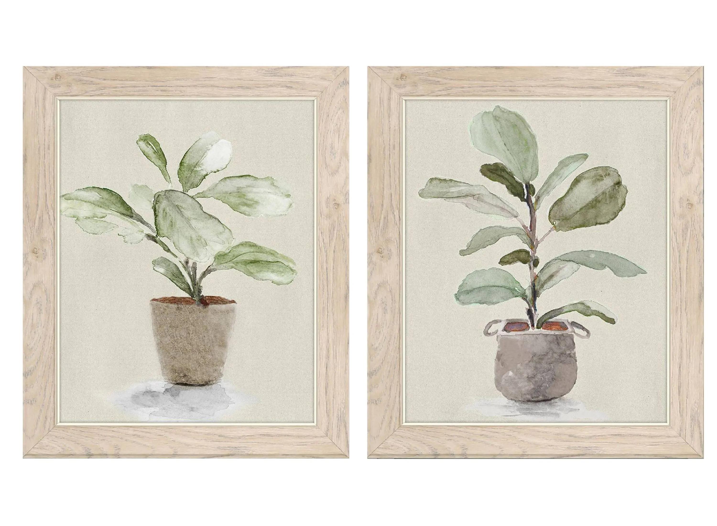 Sonny Fiddle Fig Tree Wall Art S2