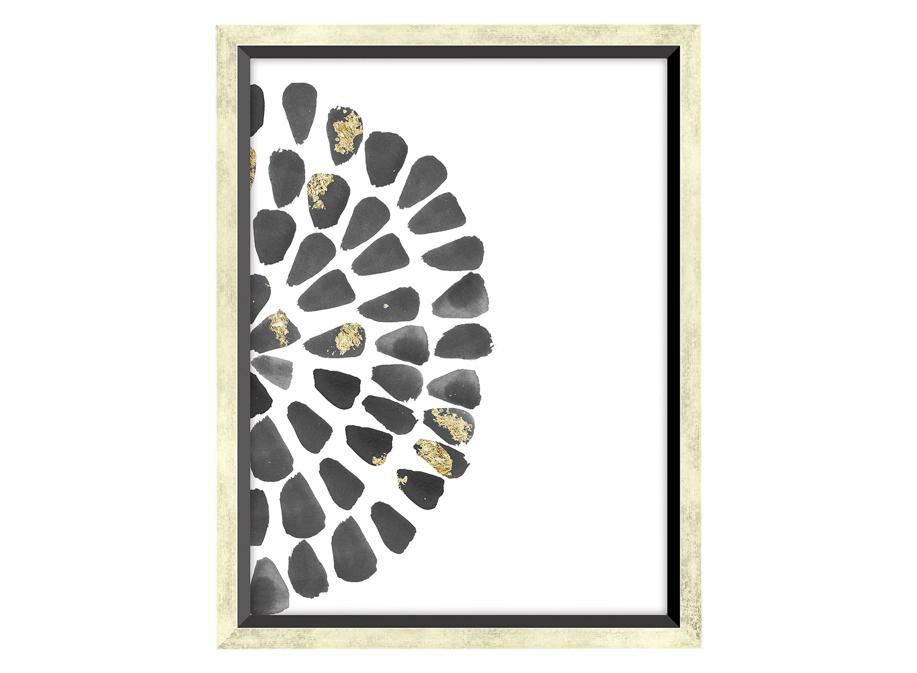 120086031 Array Black - Petal 1 Wall Art sku 120086031