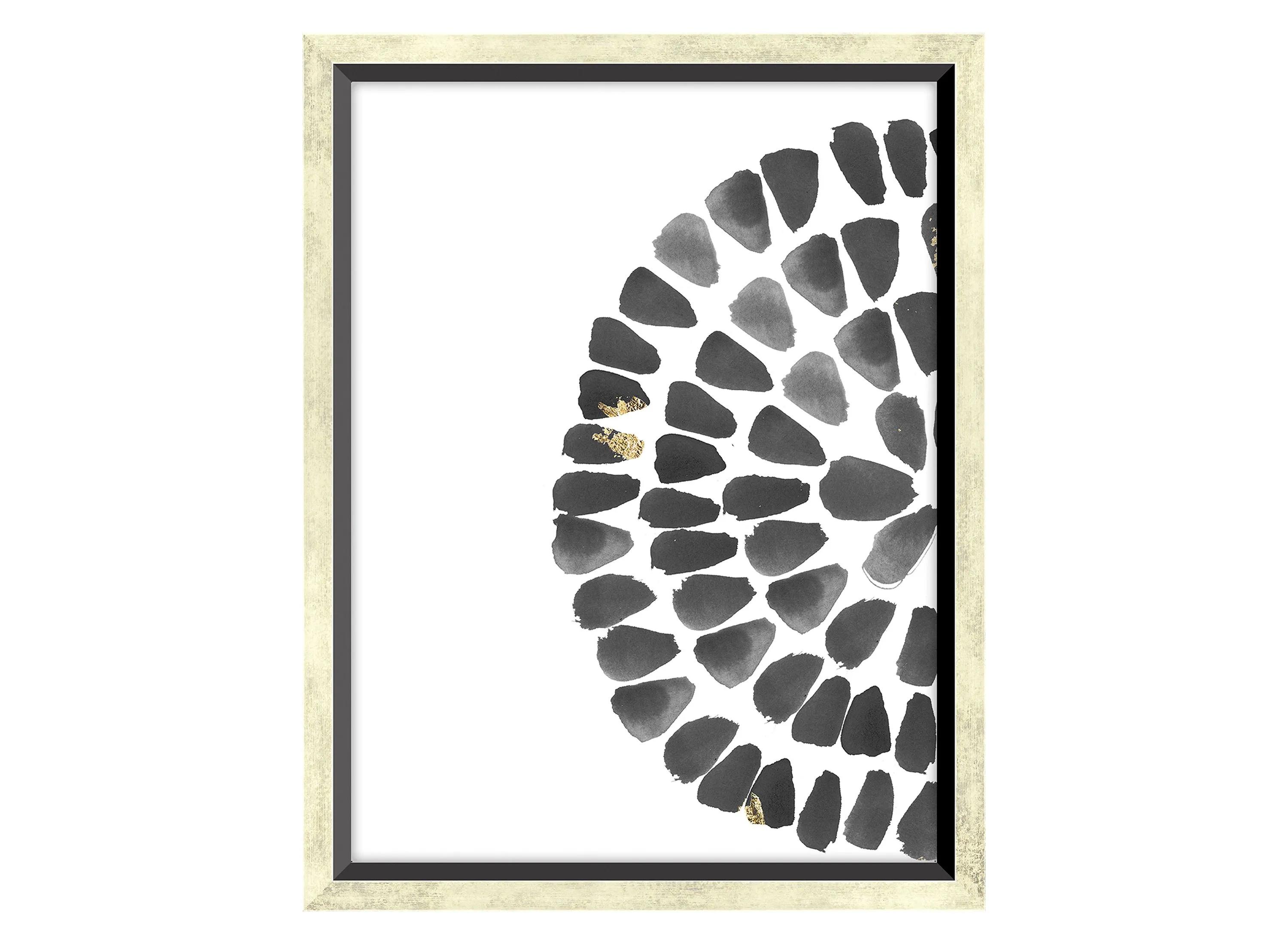 Array Black - Petal 2 Wall Art