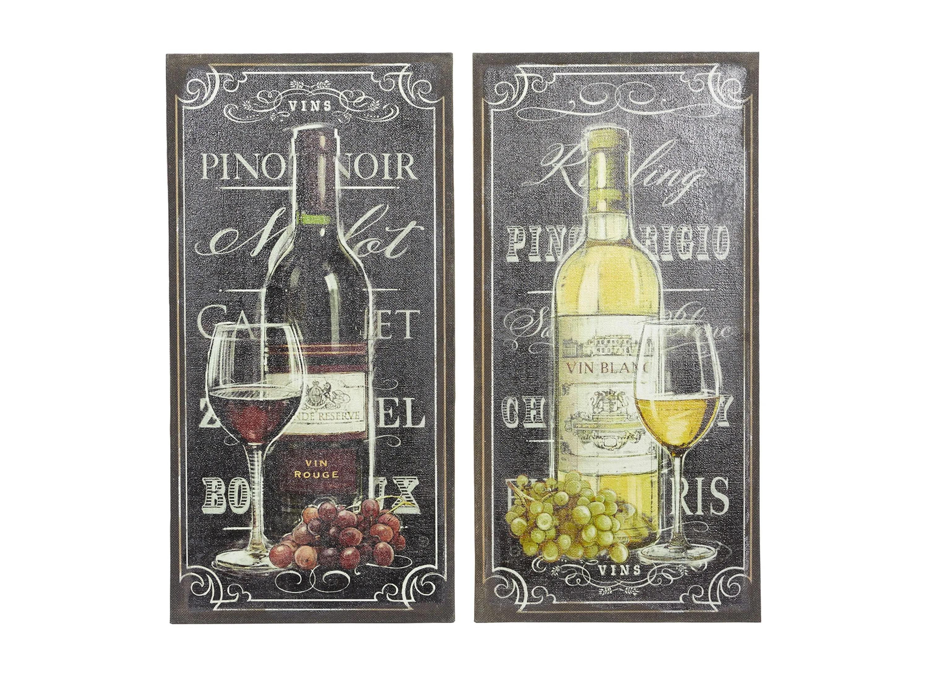 120115450 Ivy Collection Vilcekovsyn Wall Art Set of 2 sku 120115450