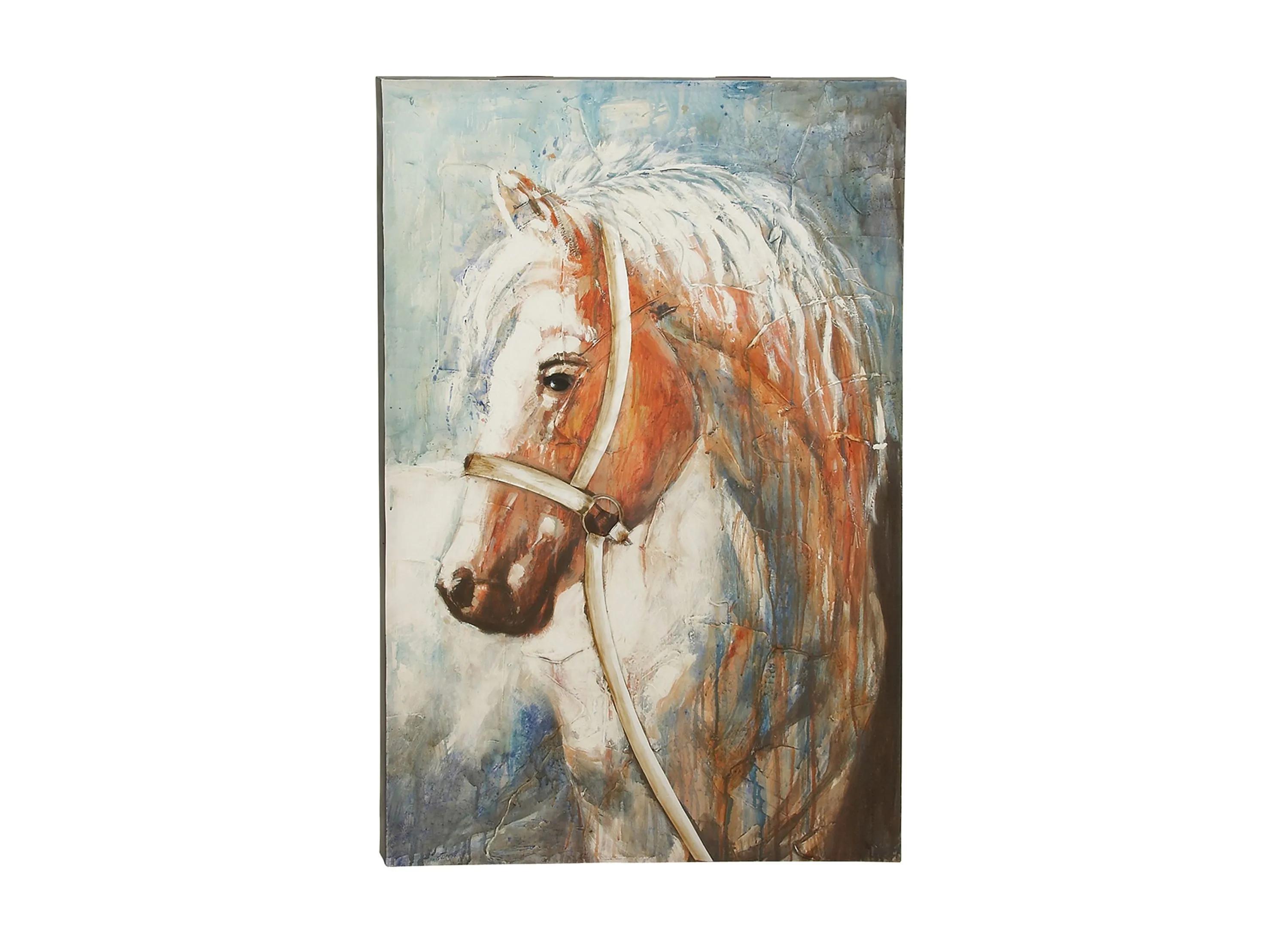 120116090 Ivy Collection Horse Wall Art sku 120116090