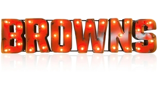 NFL Lighted Recycled Metal Sign