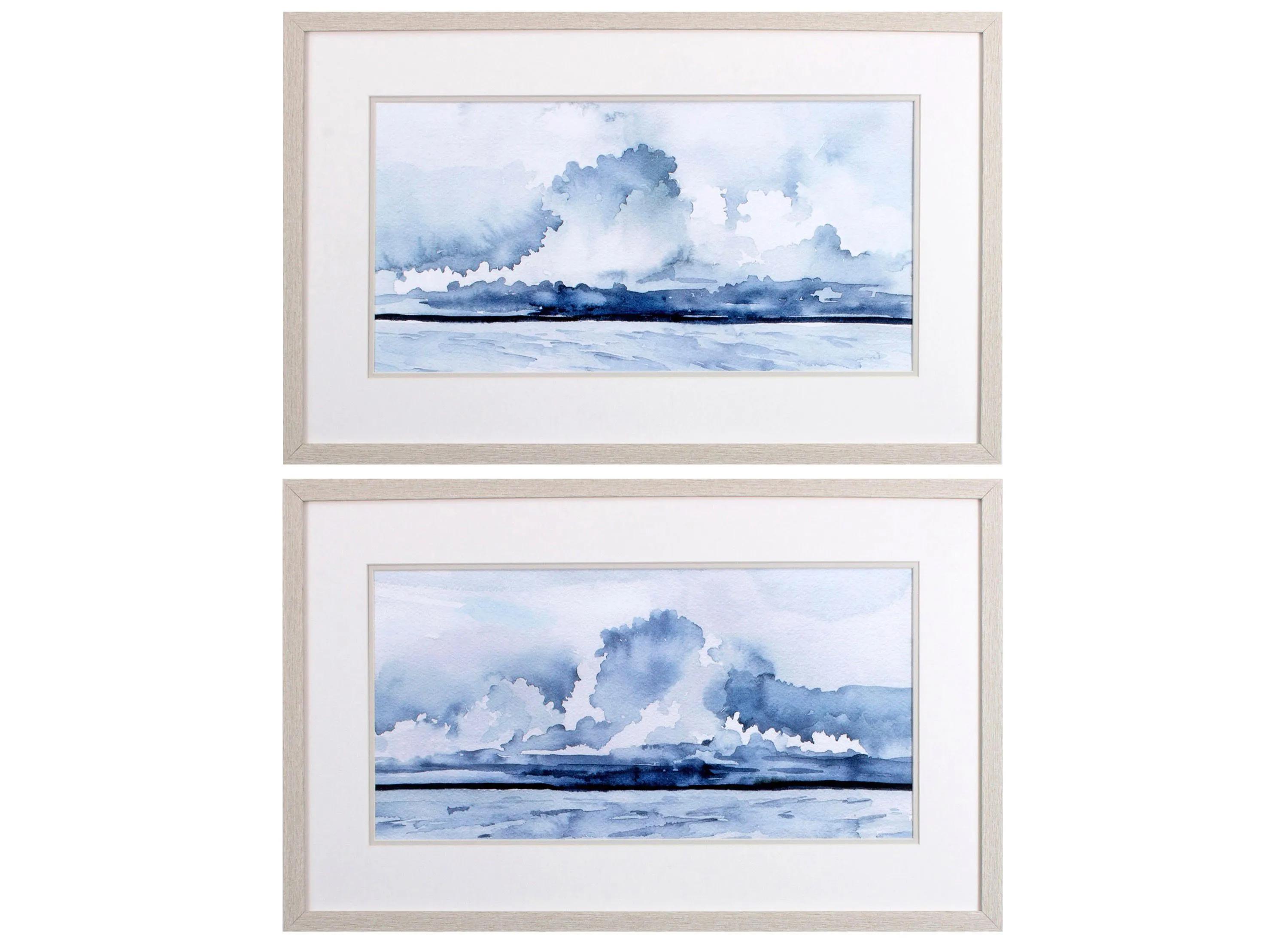 Passing Rain Storm Wall Art S/2
