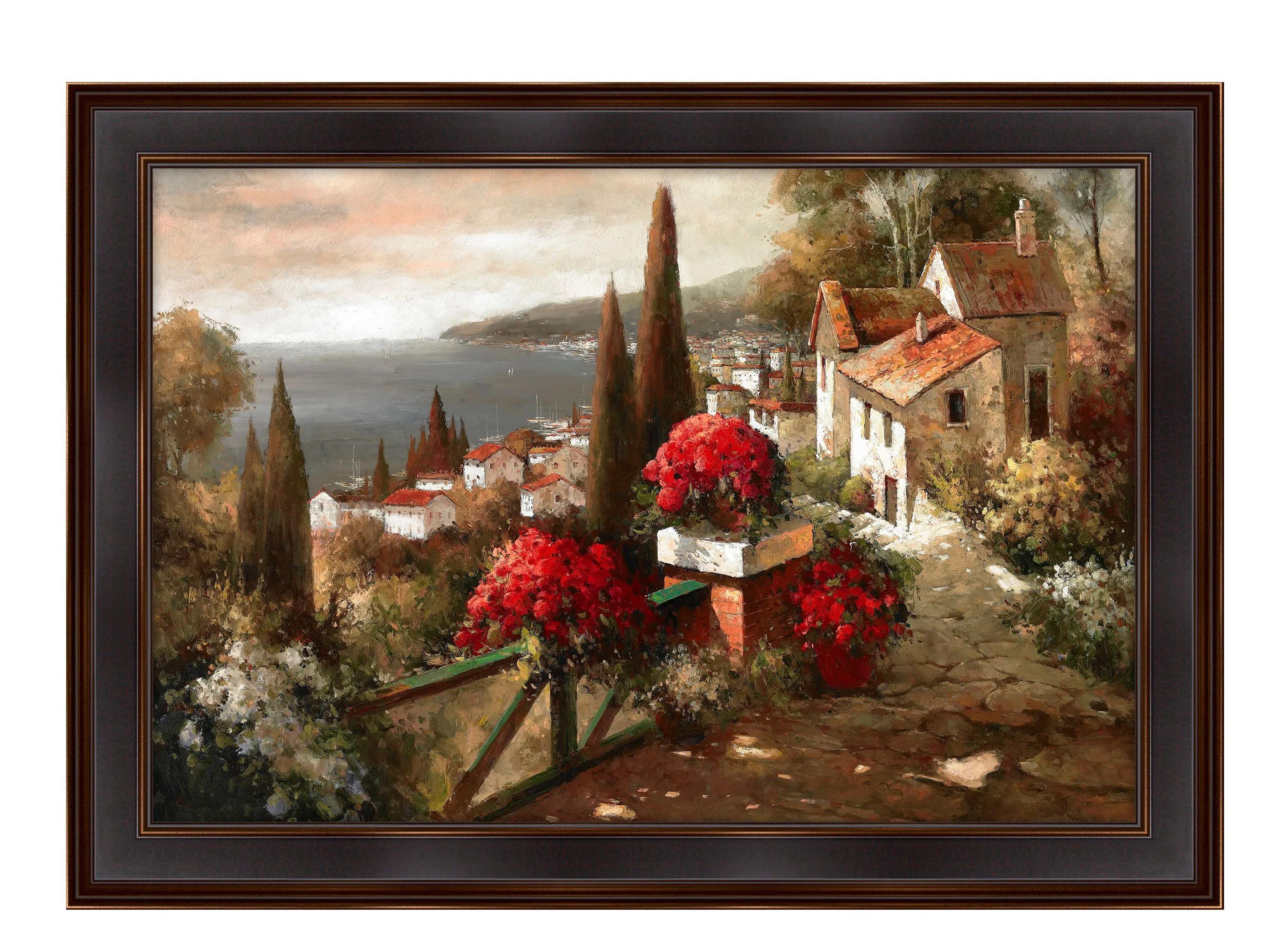 Tuscany Framed Canvas Wall Art