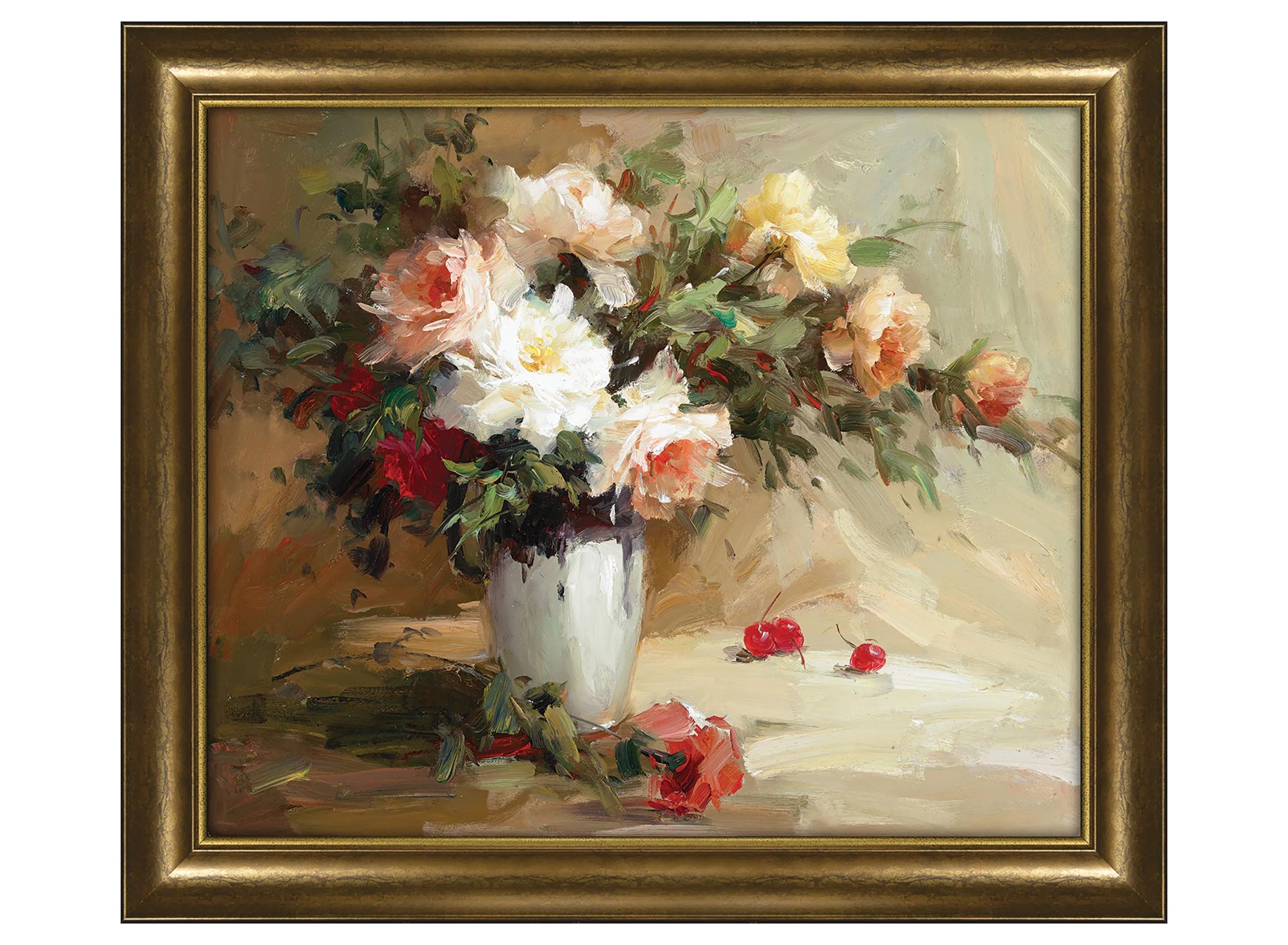 Florist Beauty Canvas Wall Art
