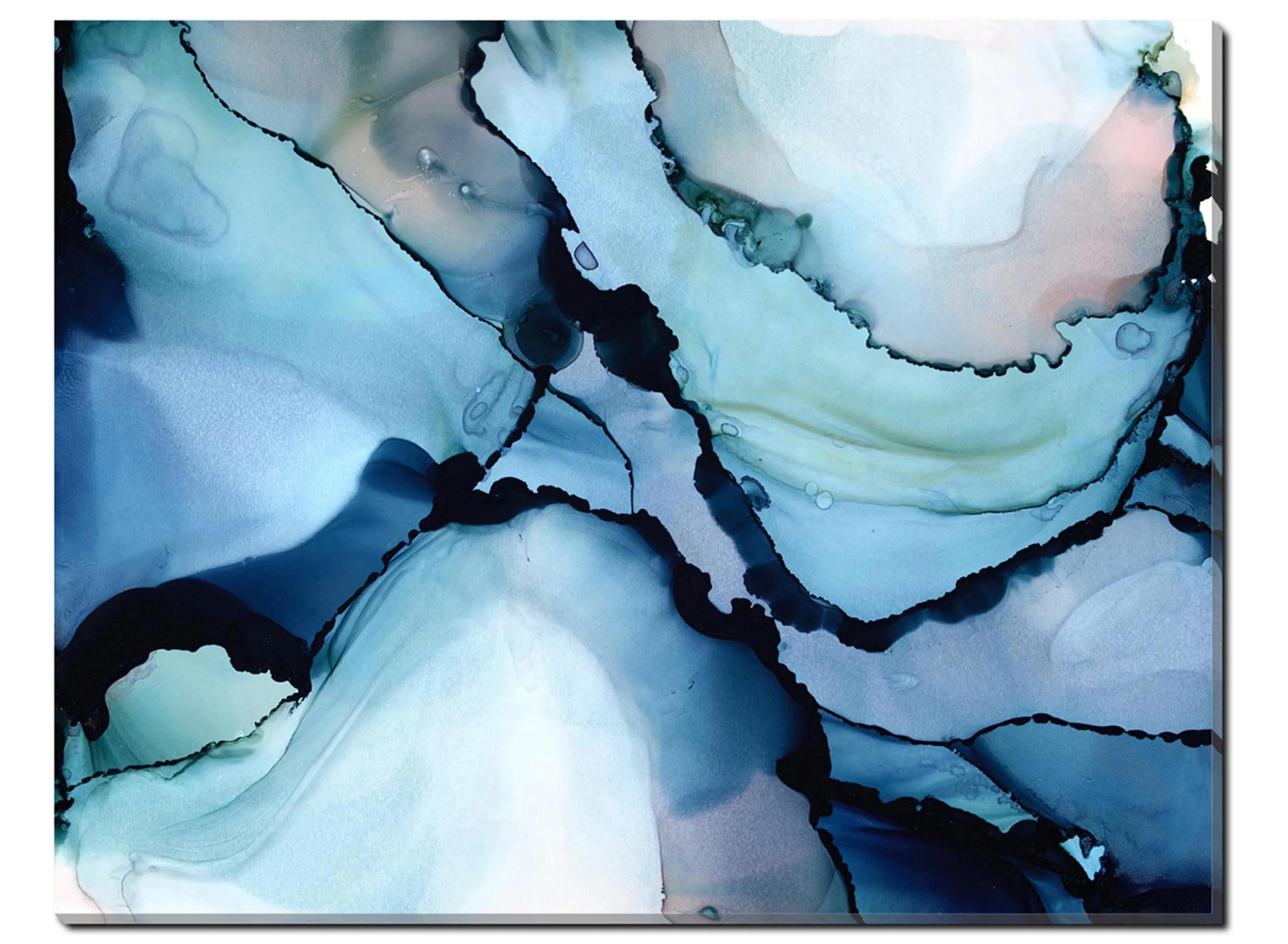 Blue Motion Wall Art