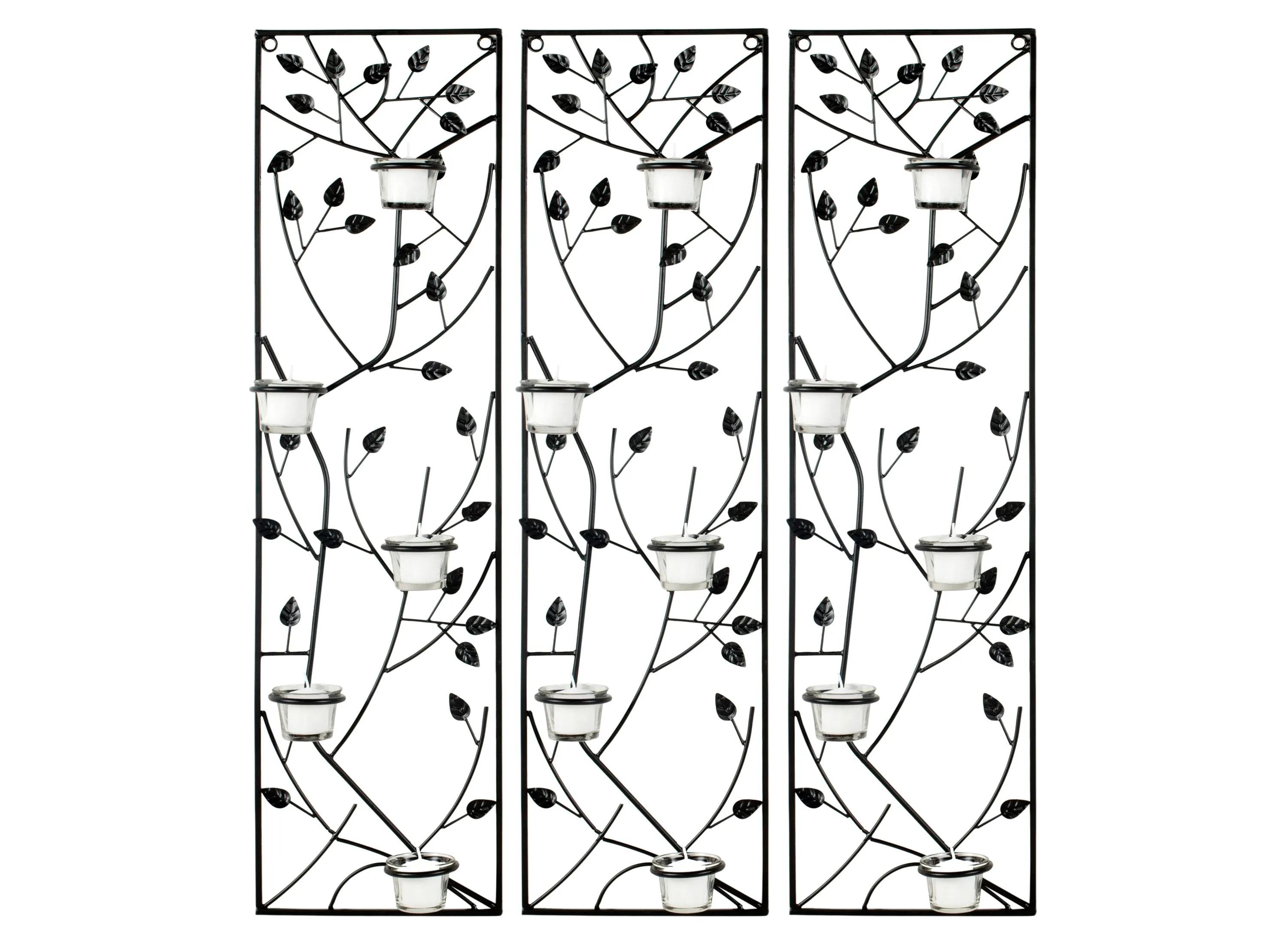 Margot Tea Light Wall Decor: Set of 3