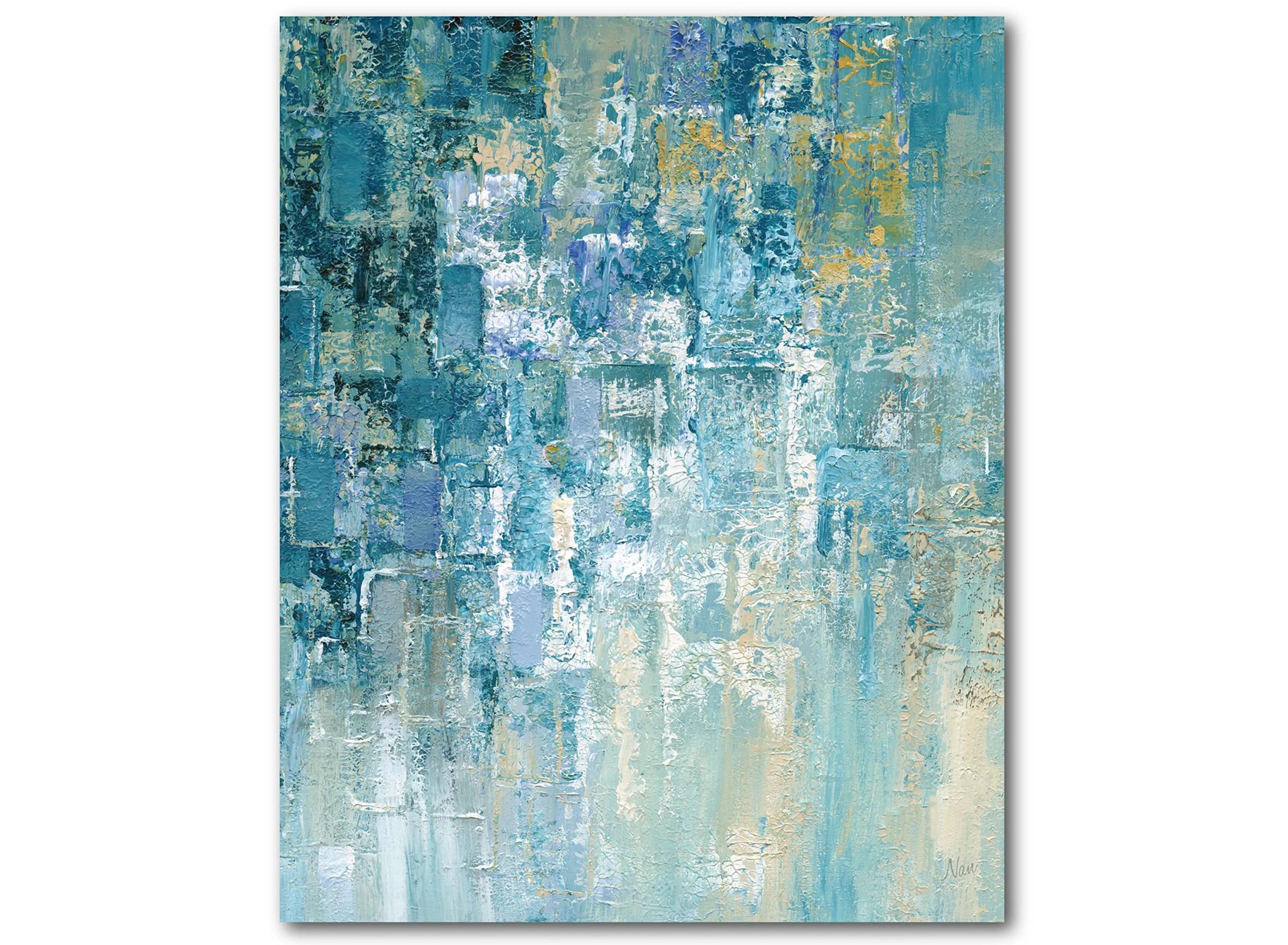 I Love the Rain Gallery Wrapped Canvas
