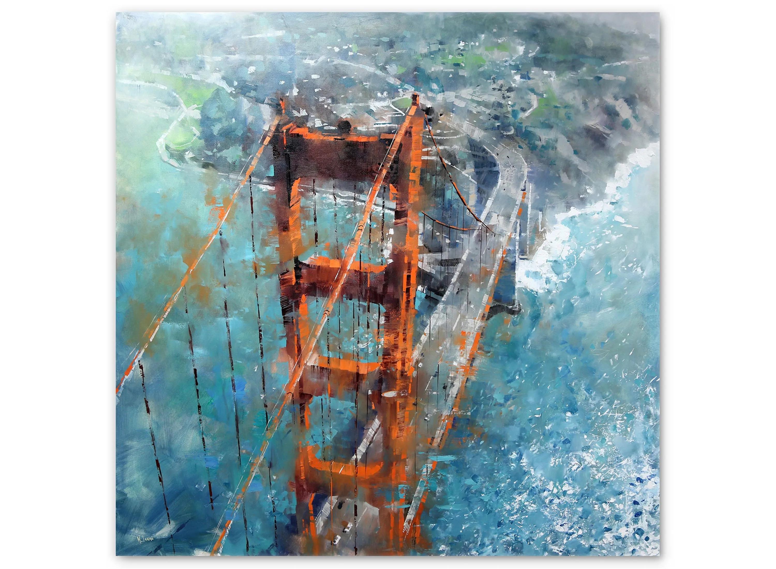 120484780 Over Golden Gate Gallery Wrapped Canvas sku 120484780