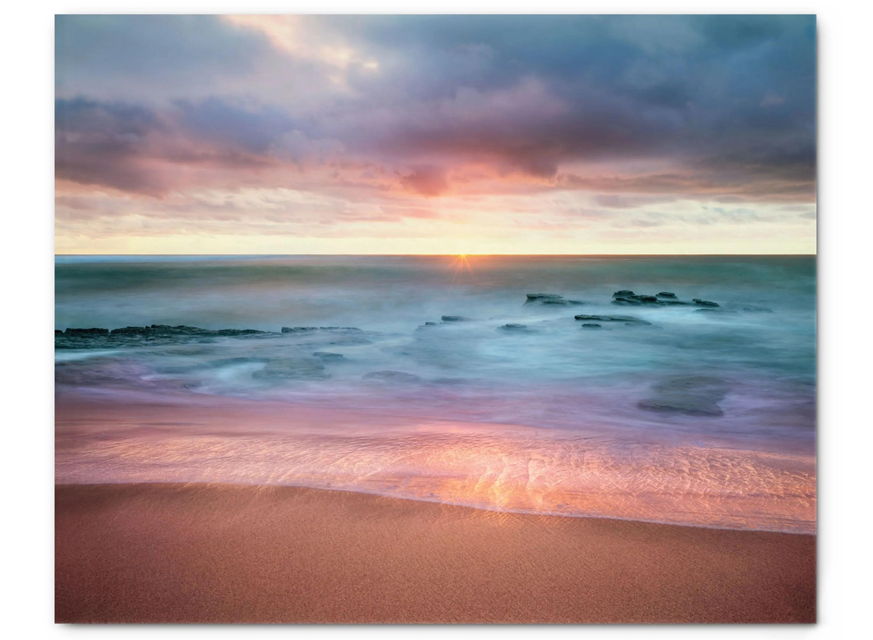 Sunset Beach Gallery Wrapped Canvas