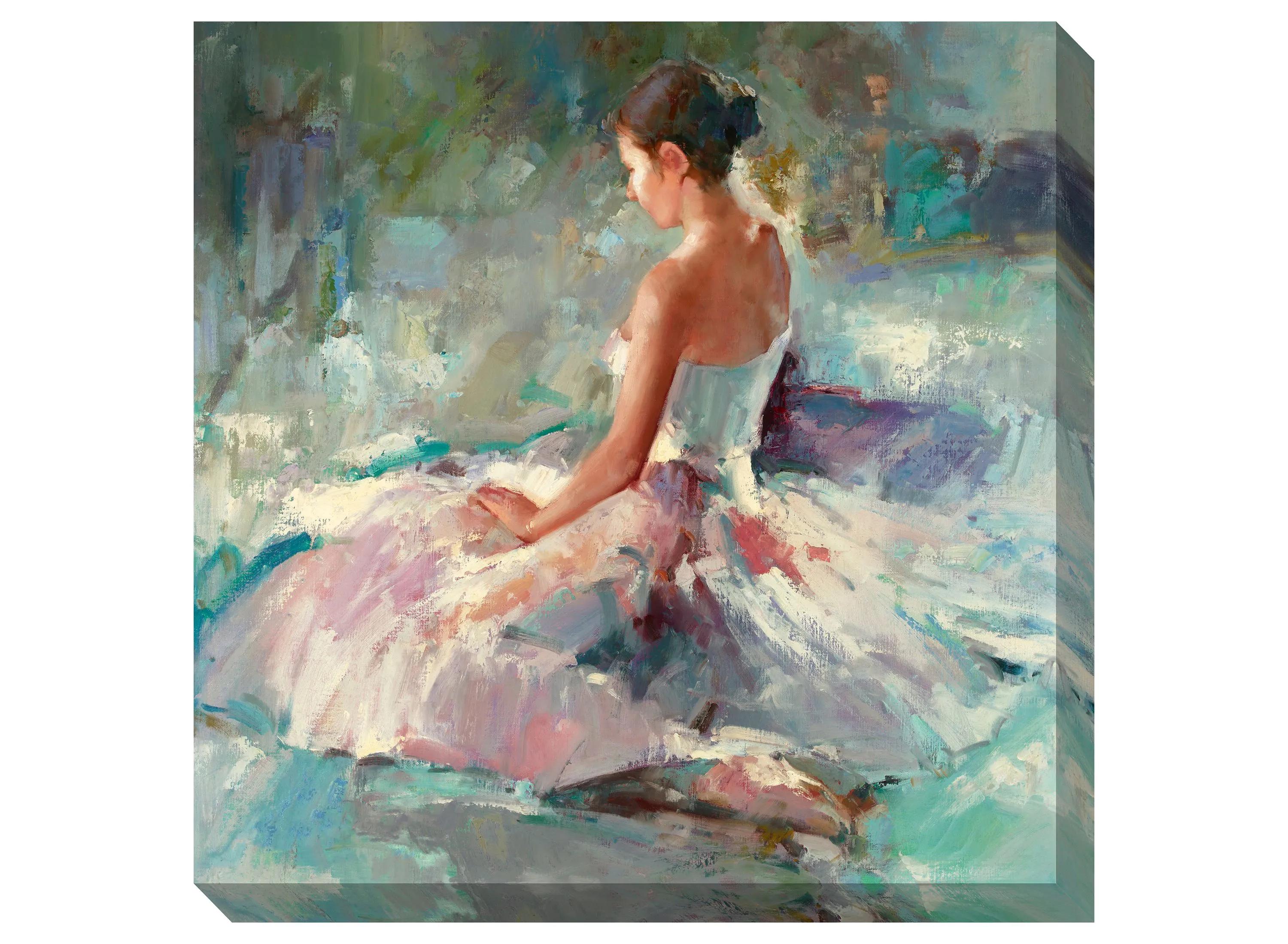 Ballerina Canvas Wall Art
