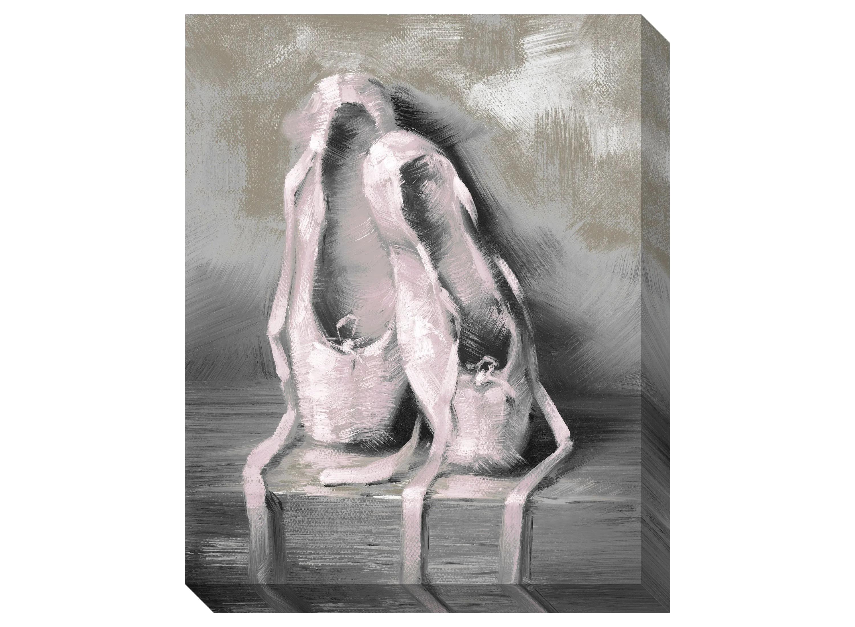 Ballet Slippers I Canvas Wall Art