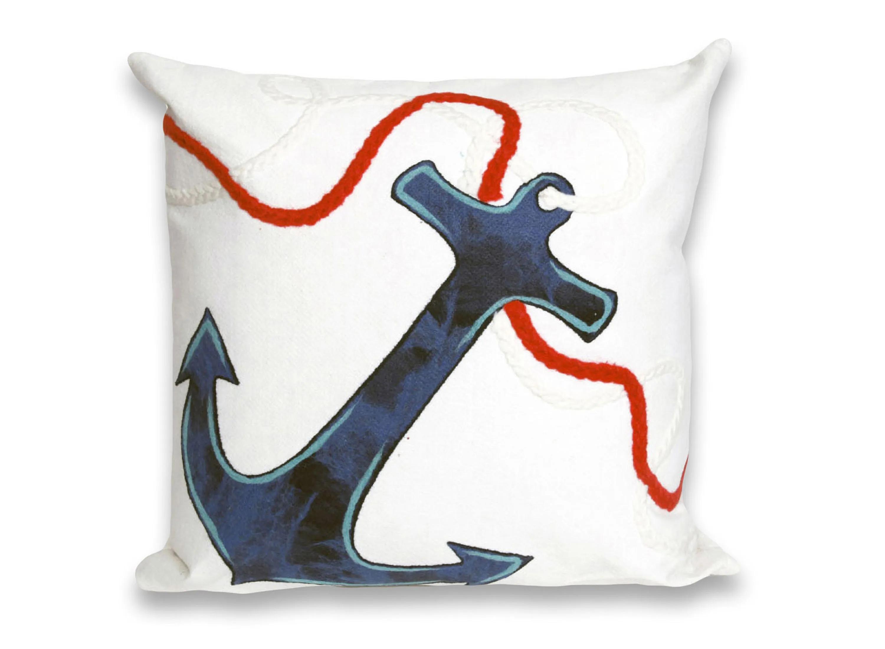 Liora Manne Visions I Anchor Pillow