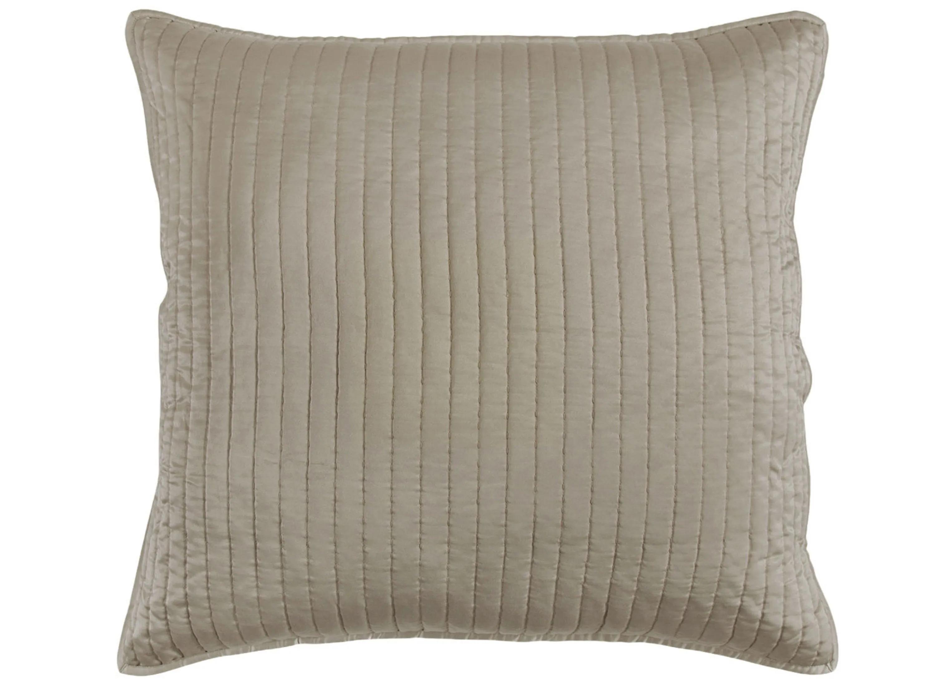 Satin Channel Quilted Euro Sham
